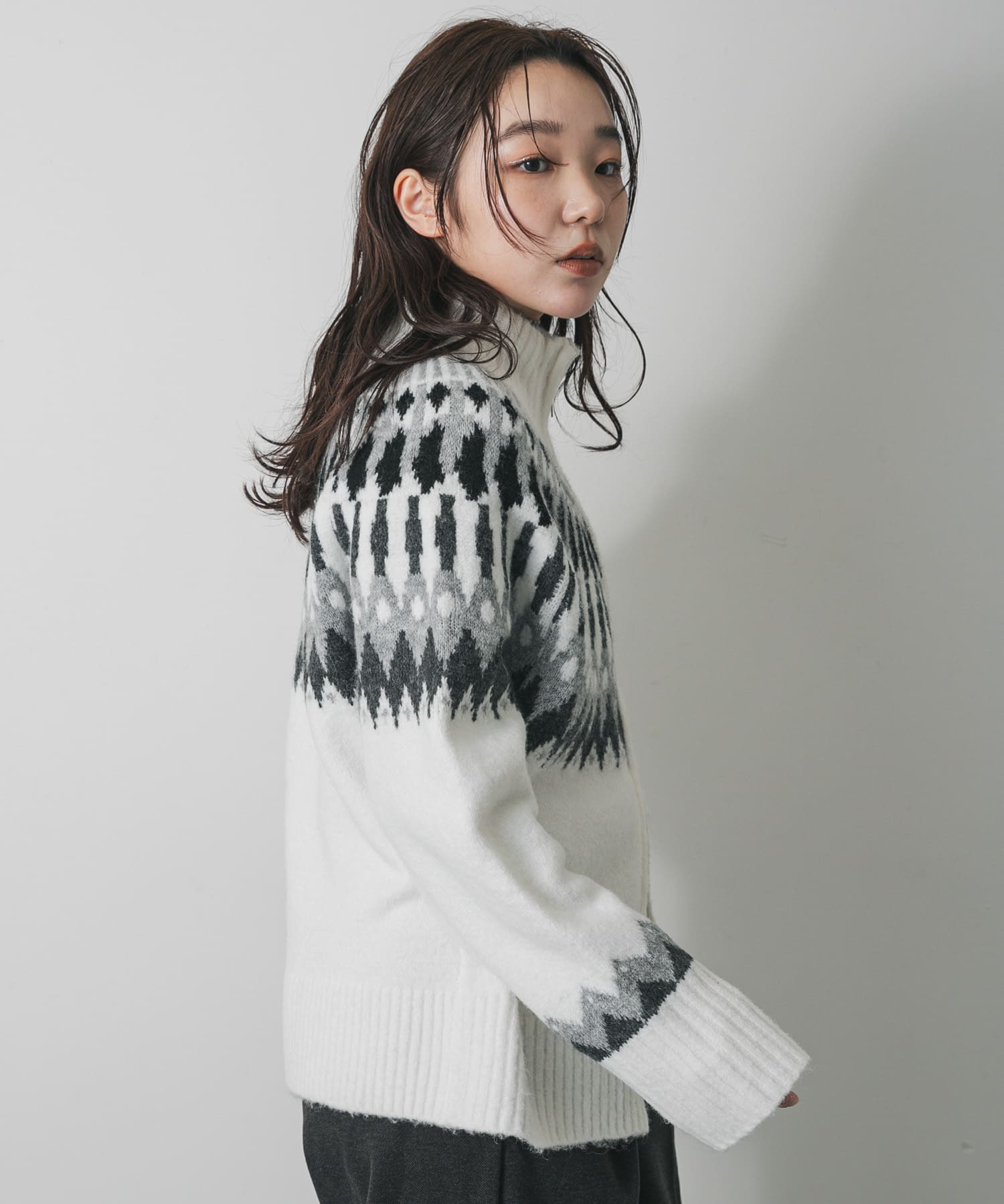 身長：158cm サイズ：one