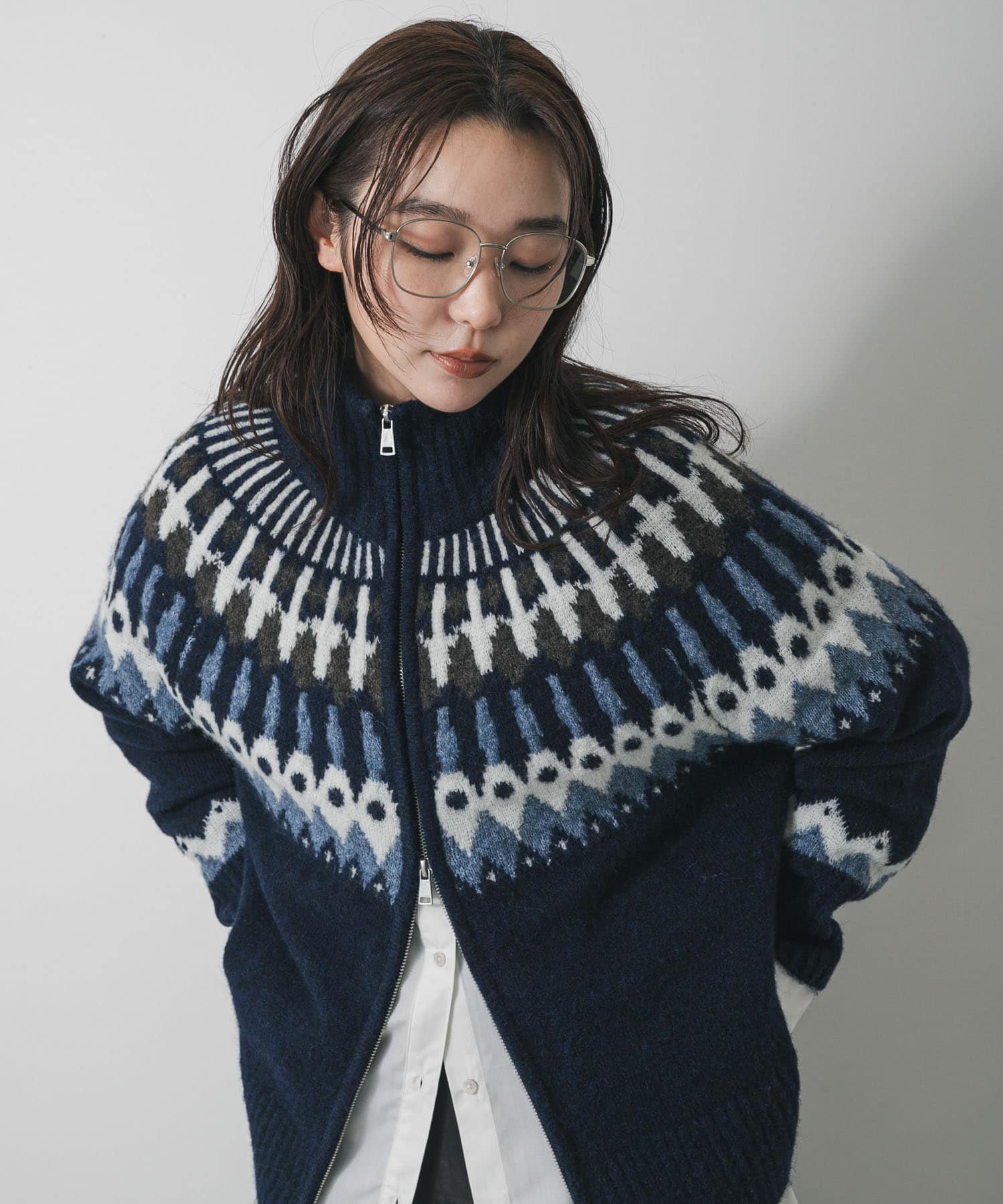 身長：158cm サイズ：one