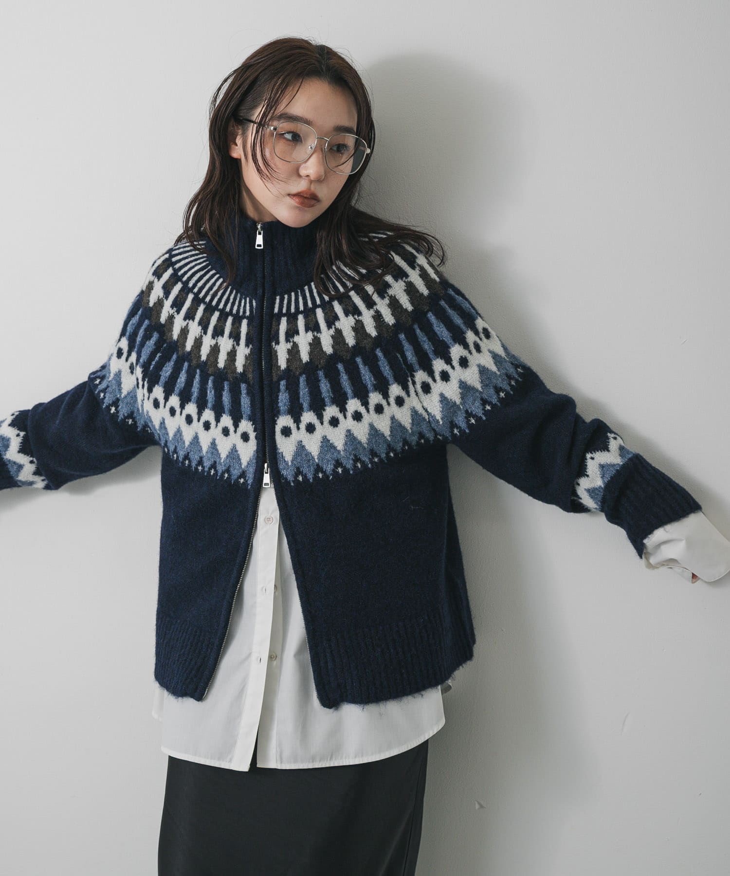 身長：158cm サイズ：one