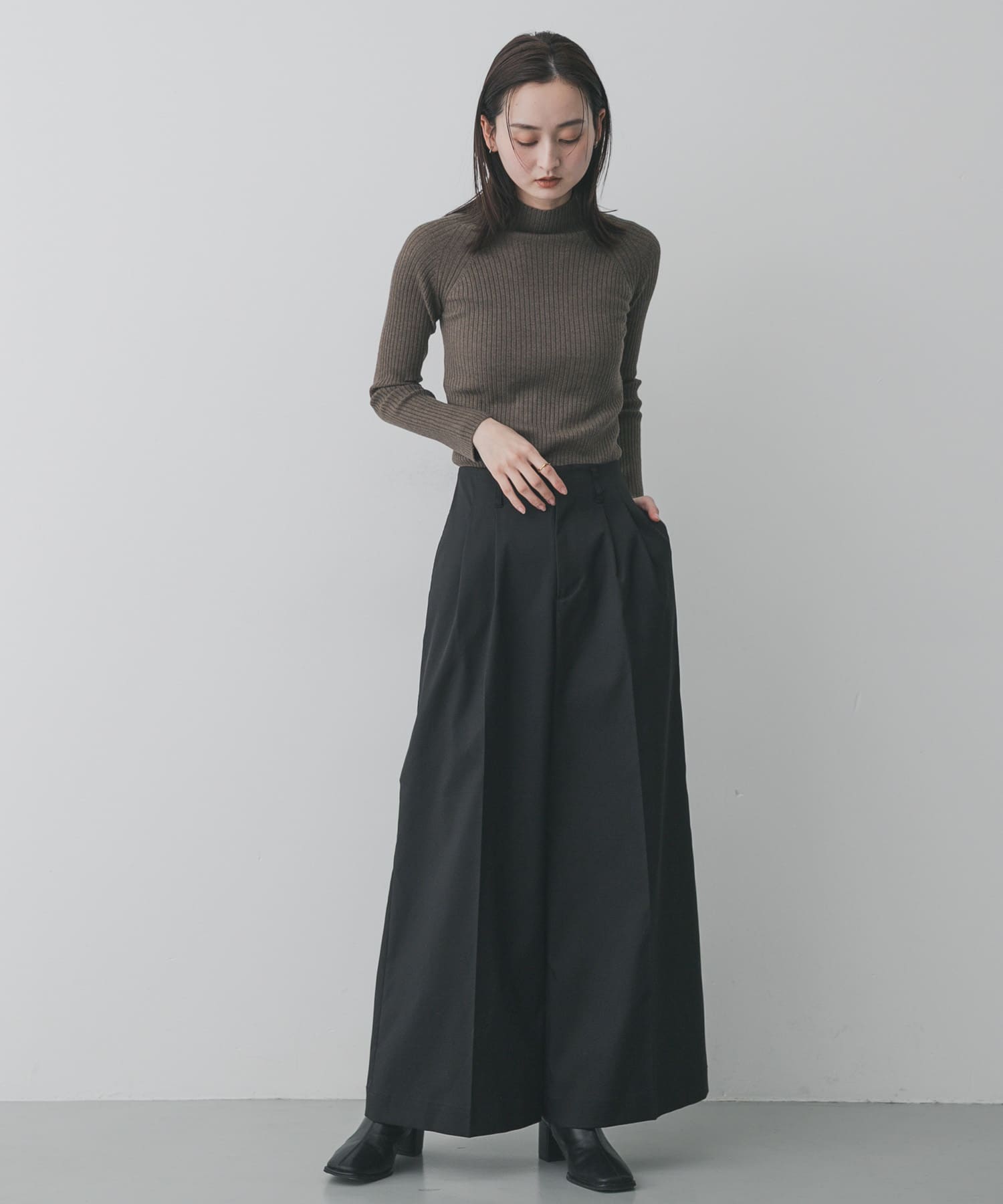 身長：169cm サイズ：one