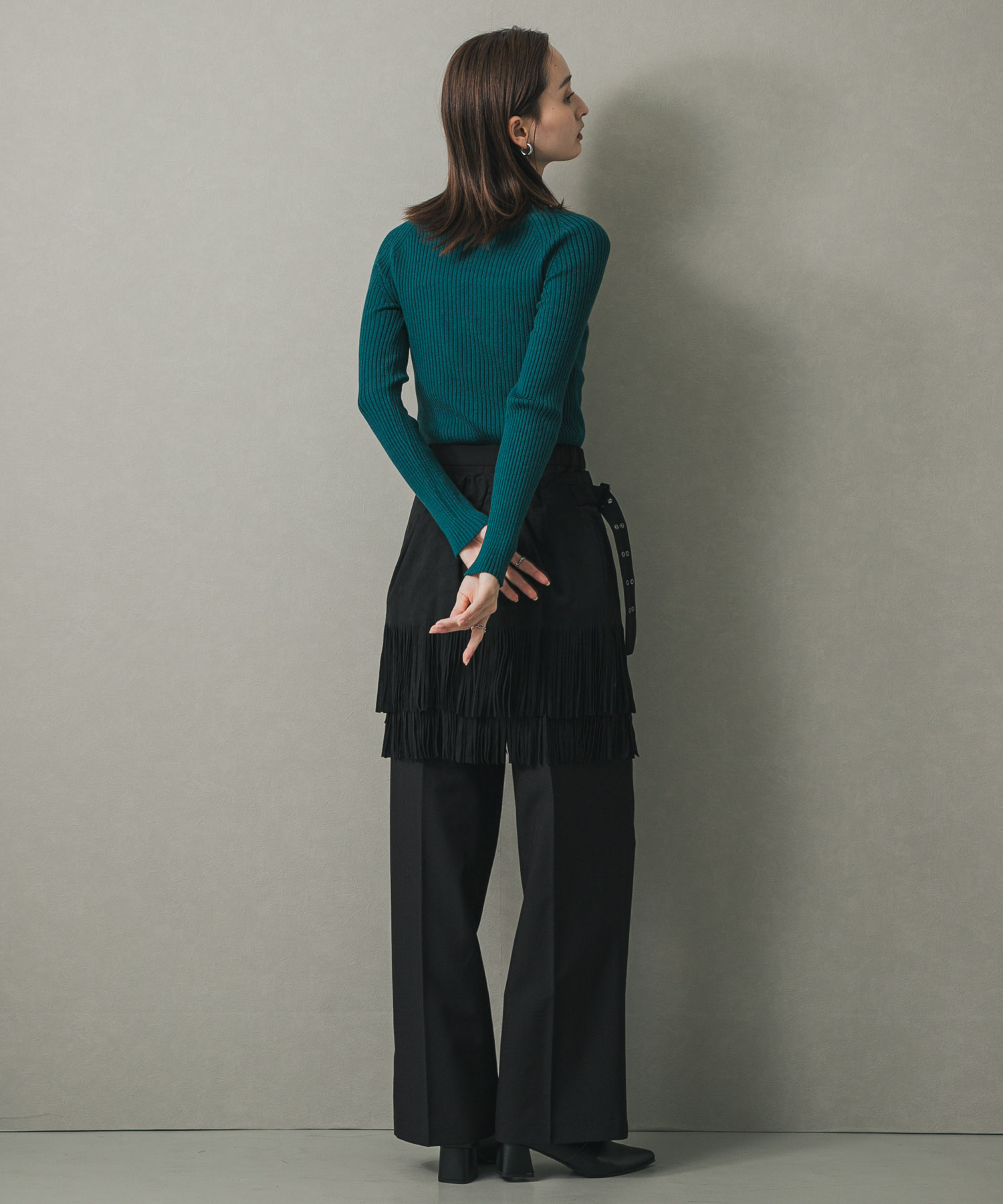 身長：169cm サイズ：one