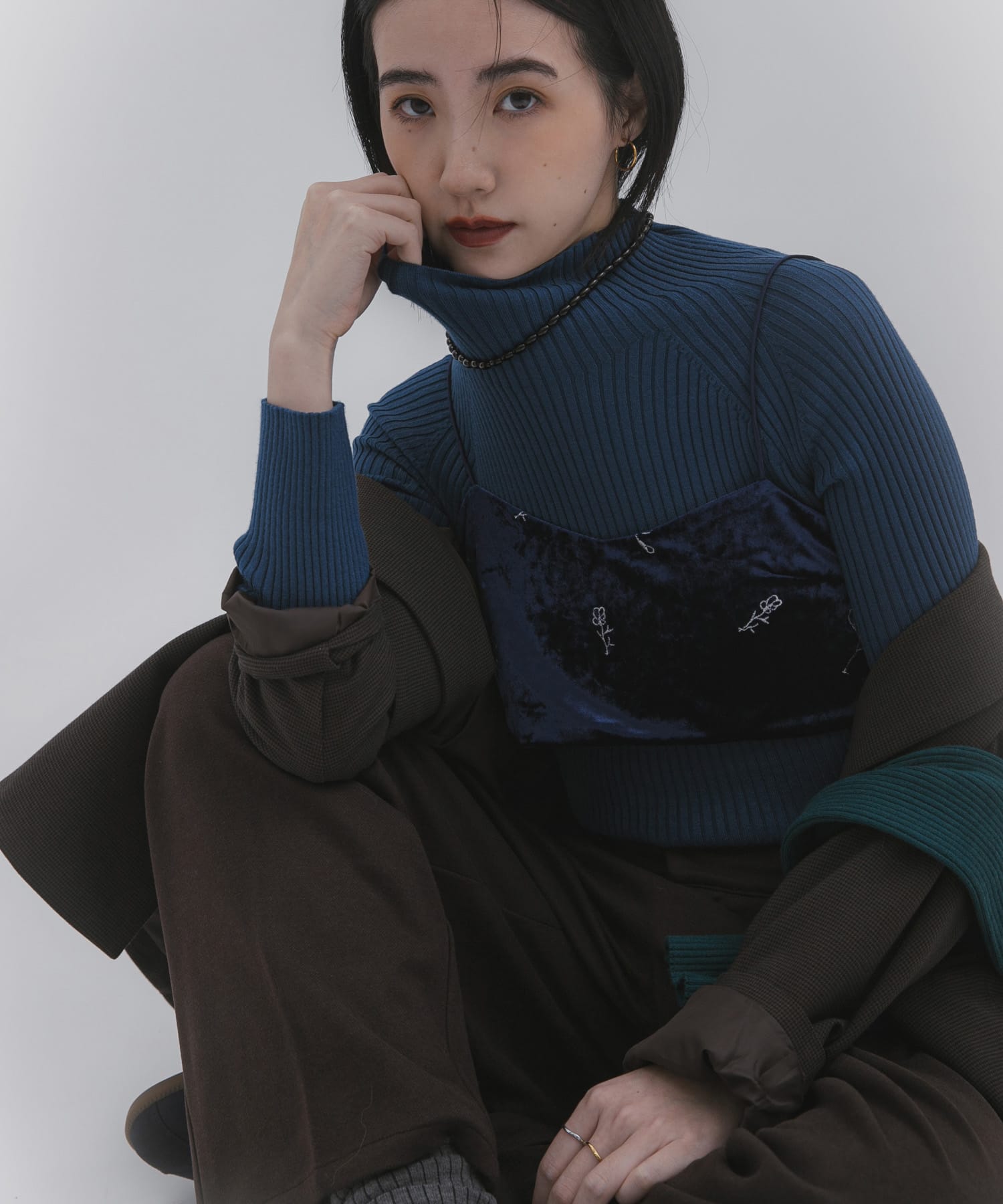 身長：162cm サイズ：one