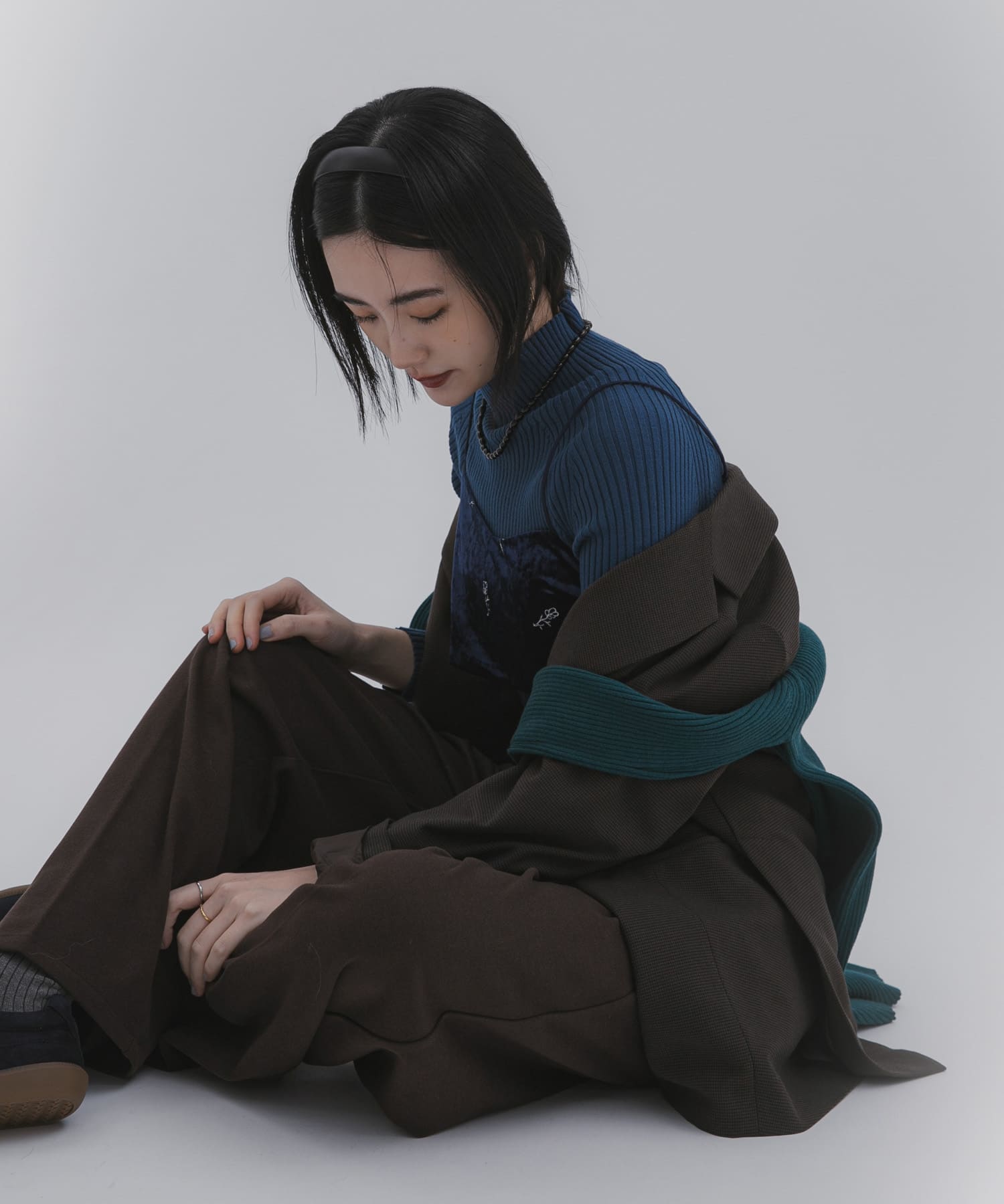 身長：162cm サイズ：one