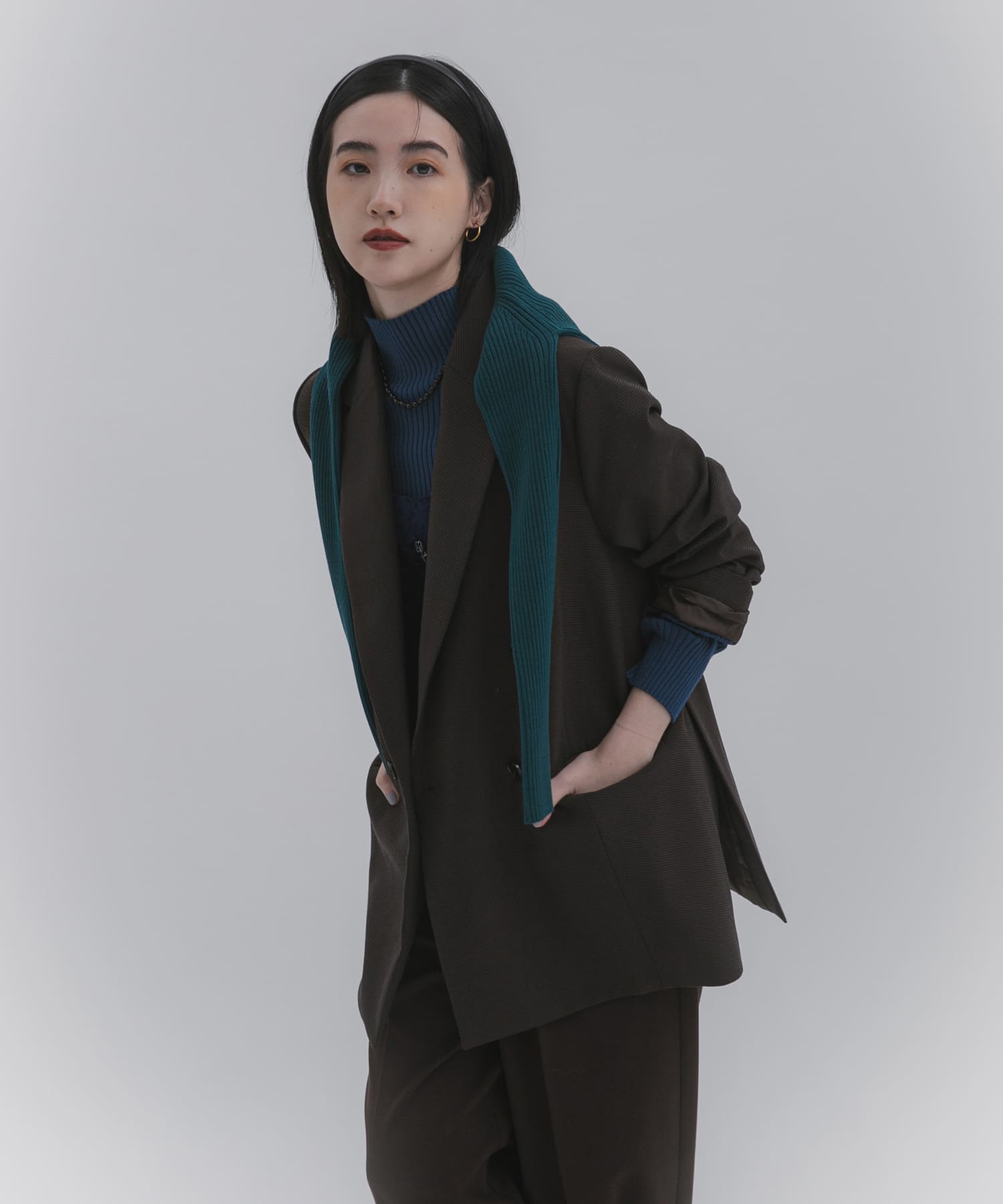 身長：162cm サイズ：one