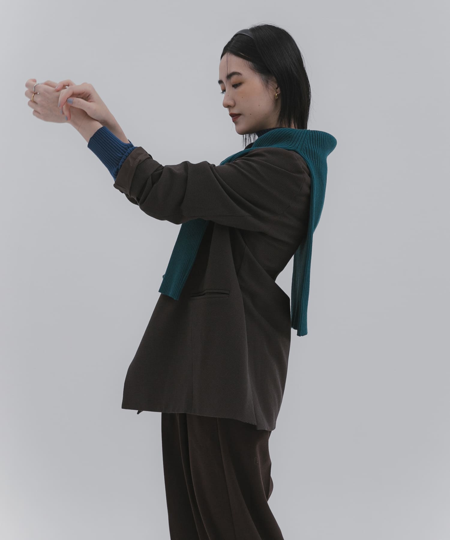 身長：162cm サイズ：one