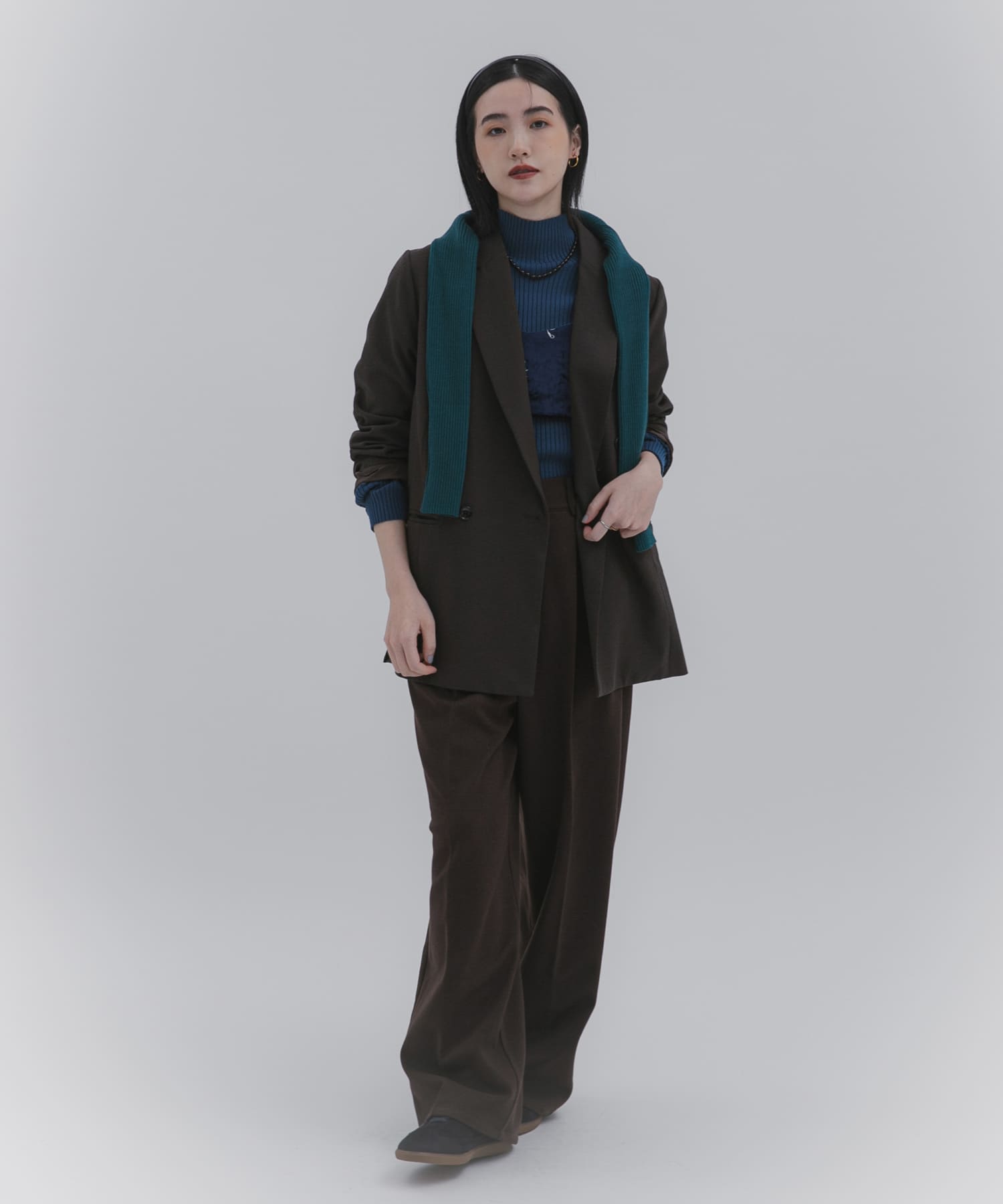 身長：162cm サイズ：one