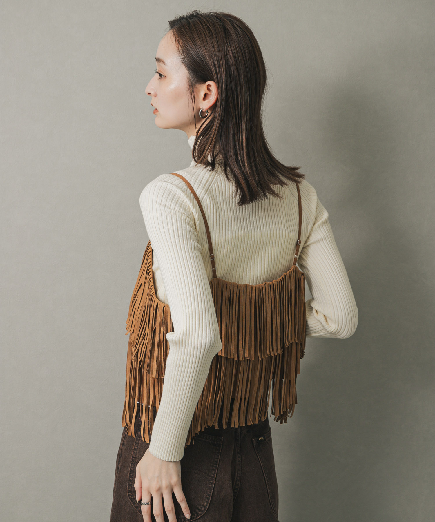 身長：169cm サイズ：one