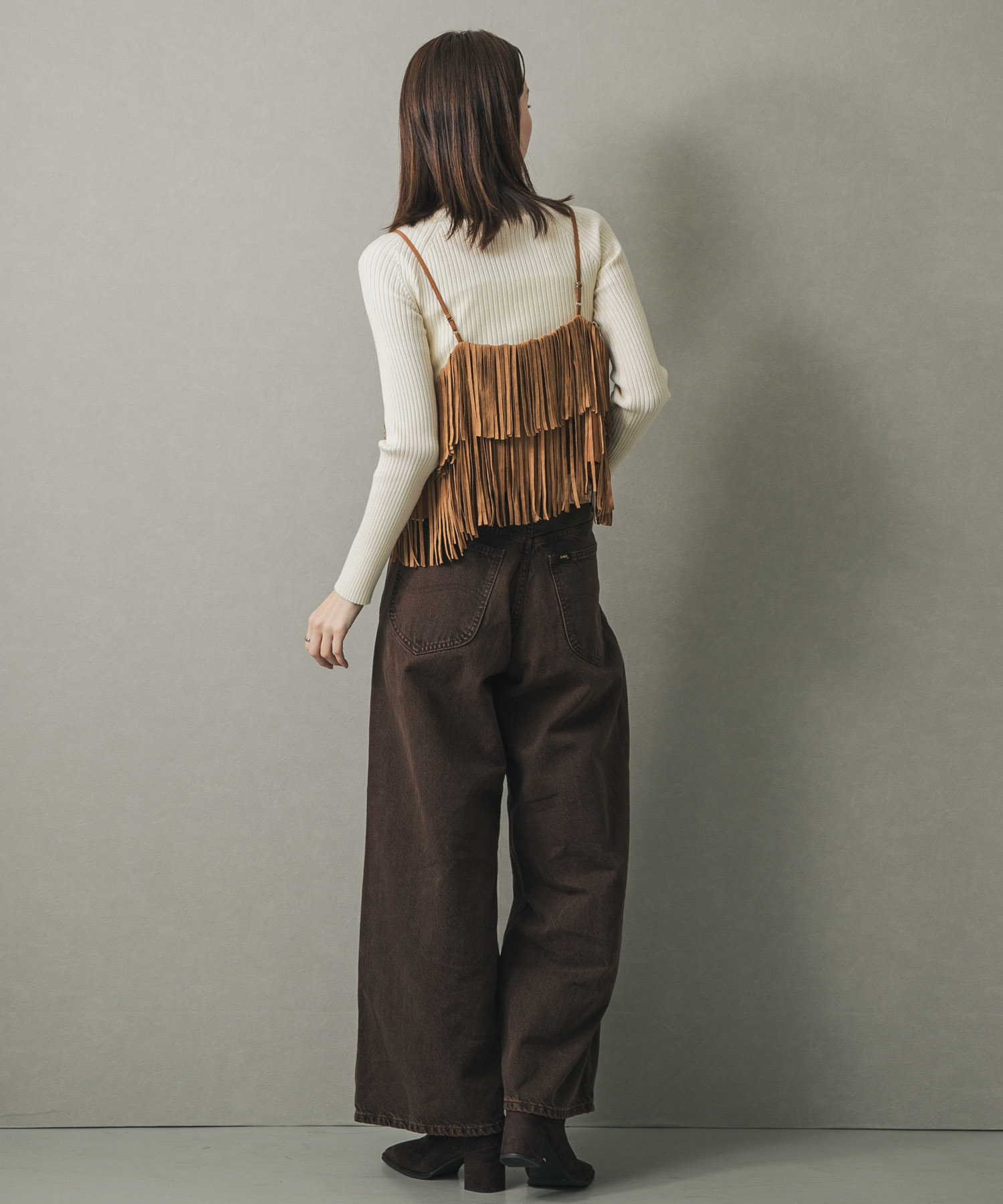 身長：169cm サイズ：one