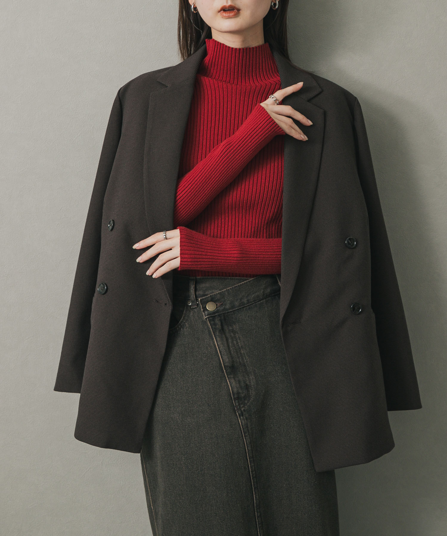 身長：169cm サイズ：one