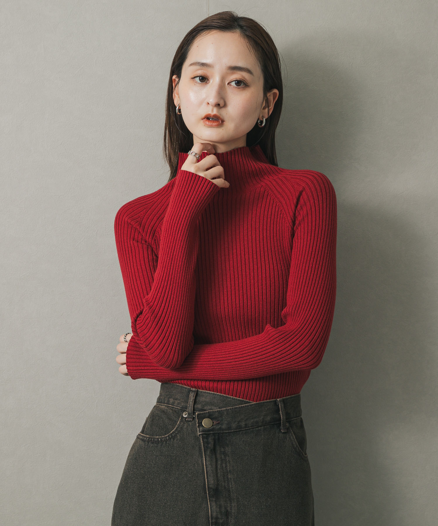 身長：169cm サイズ：one