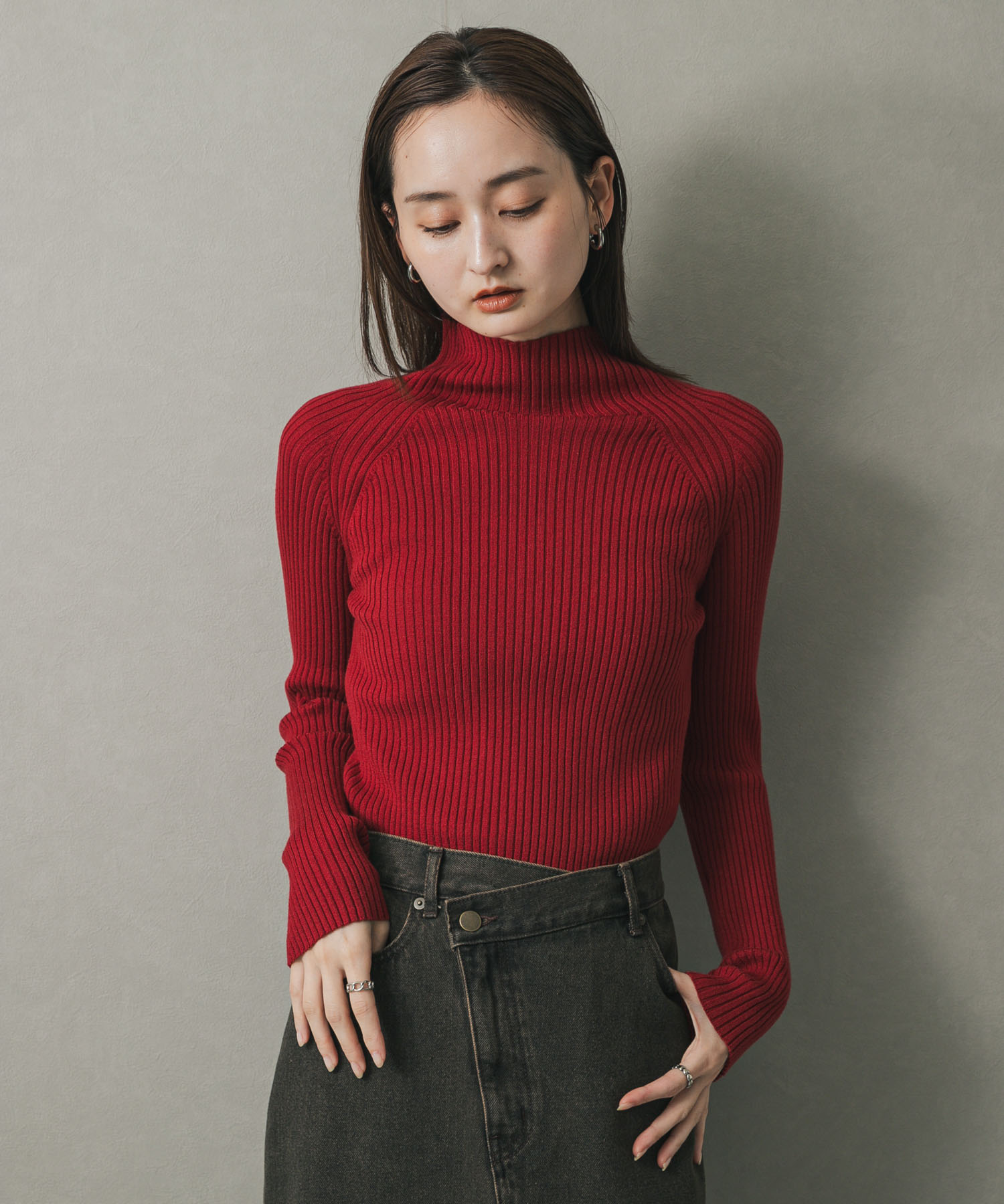 身長：169cm サイズ：one