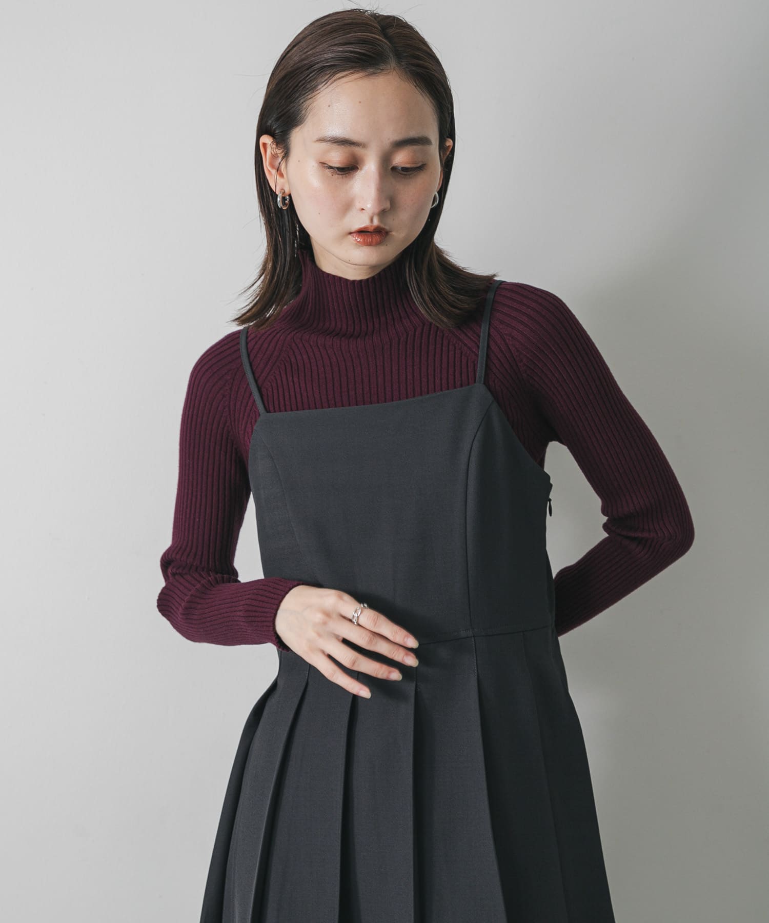 身長：169cm サイズ：one