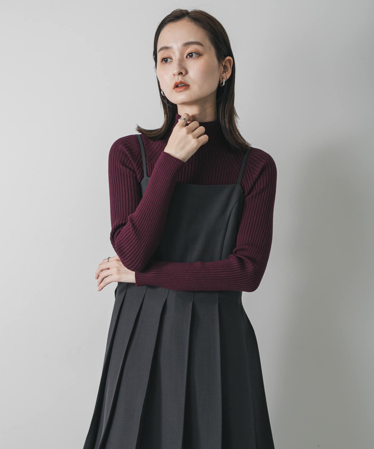 身長：169cm サイズ：one