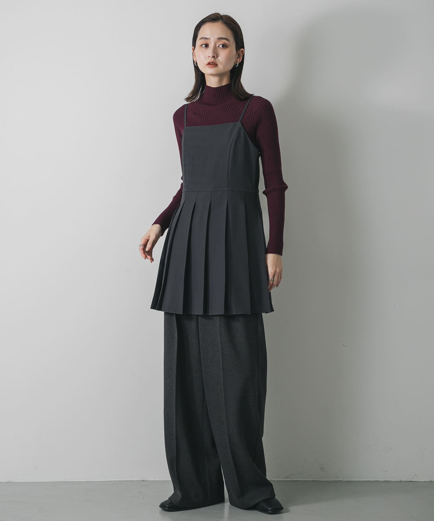 身長：169cm サイズ：one