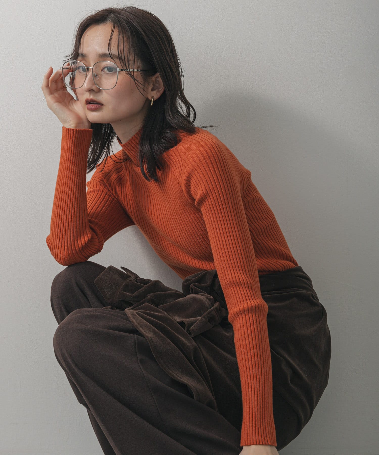 身長：169cm サイズ：one