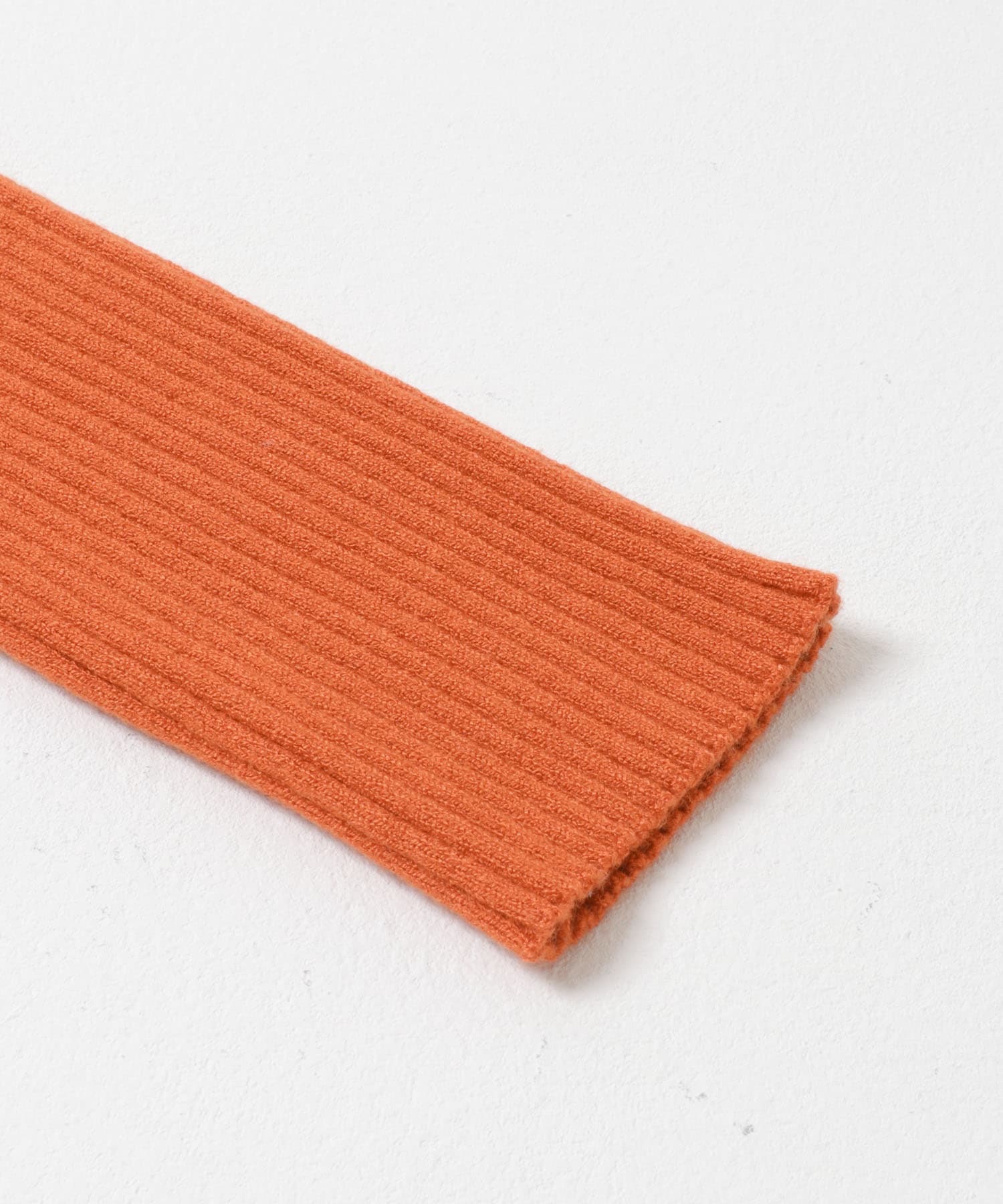 『一部WEB限定カラー』『毛玉防止』ストレッチリブハイネックセーター ORANGE COMPACT
