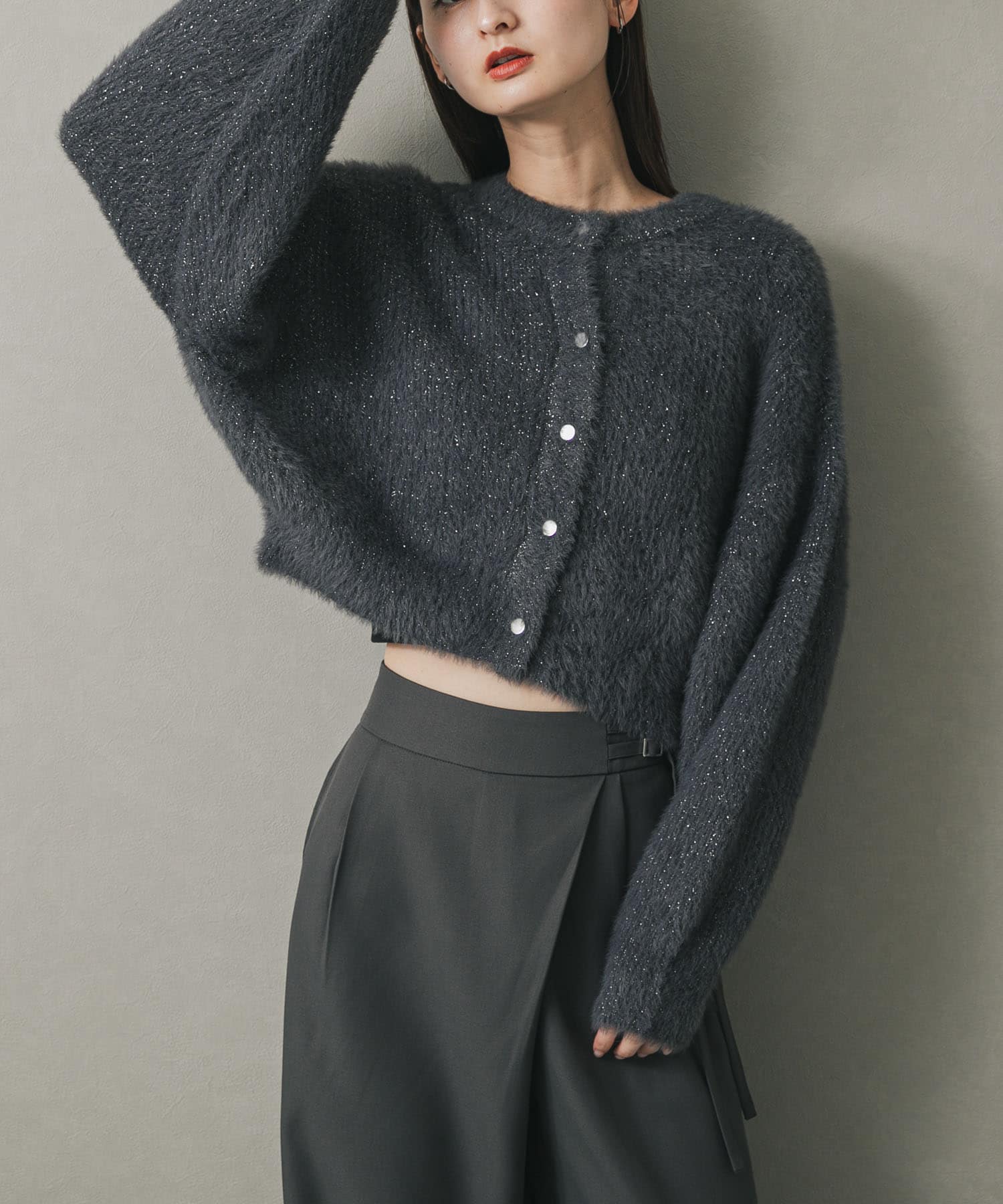 身長：169cm サイズ：one