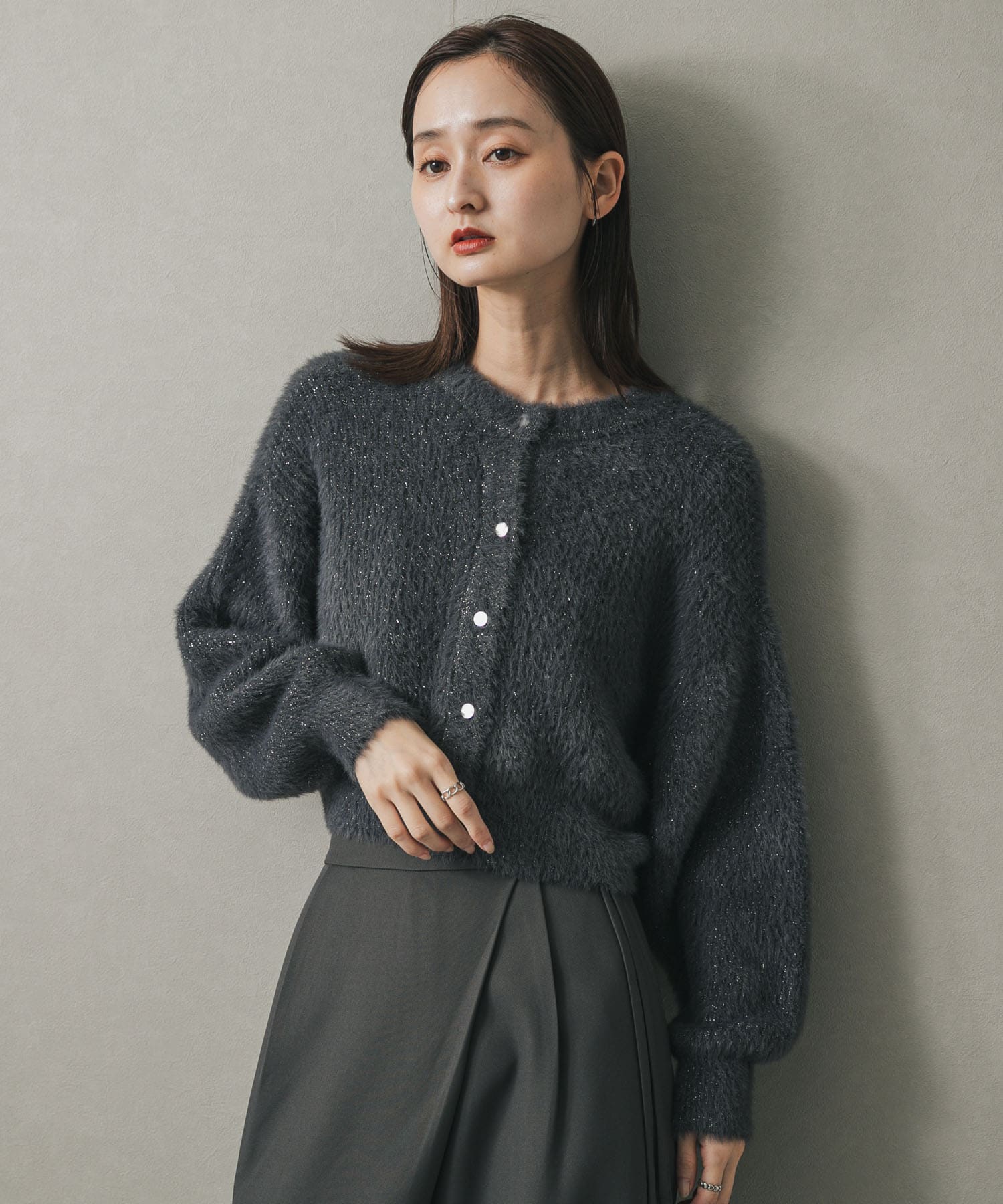 身長：169cm サイズ：one