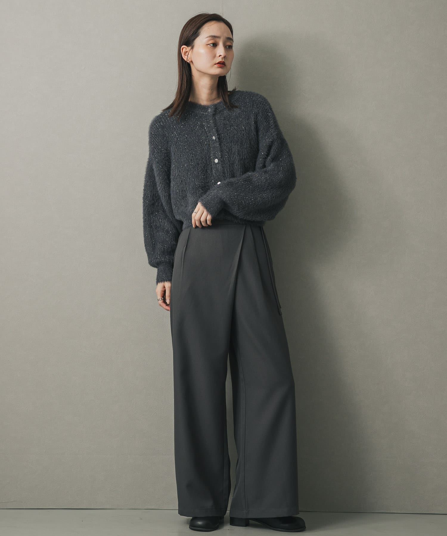 身長：169cm サイズ：one