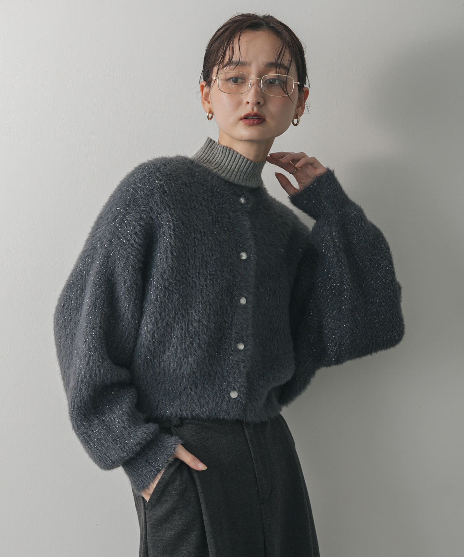 身長：169cm サイズ：one