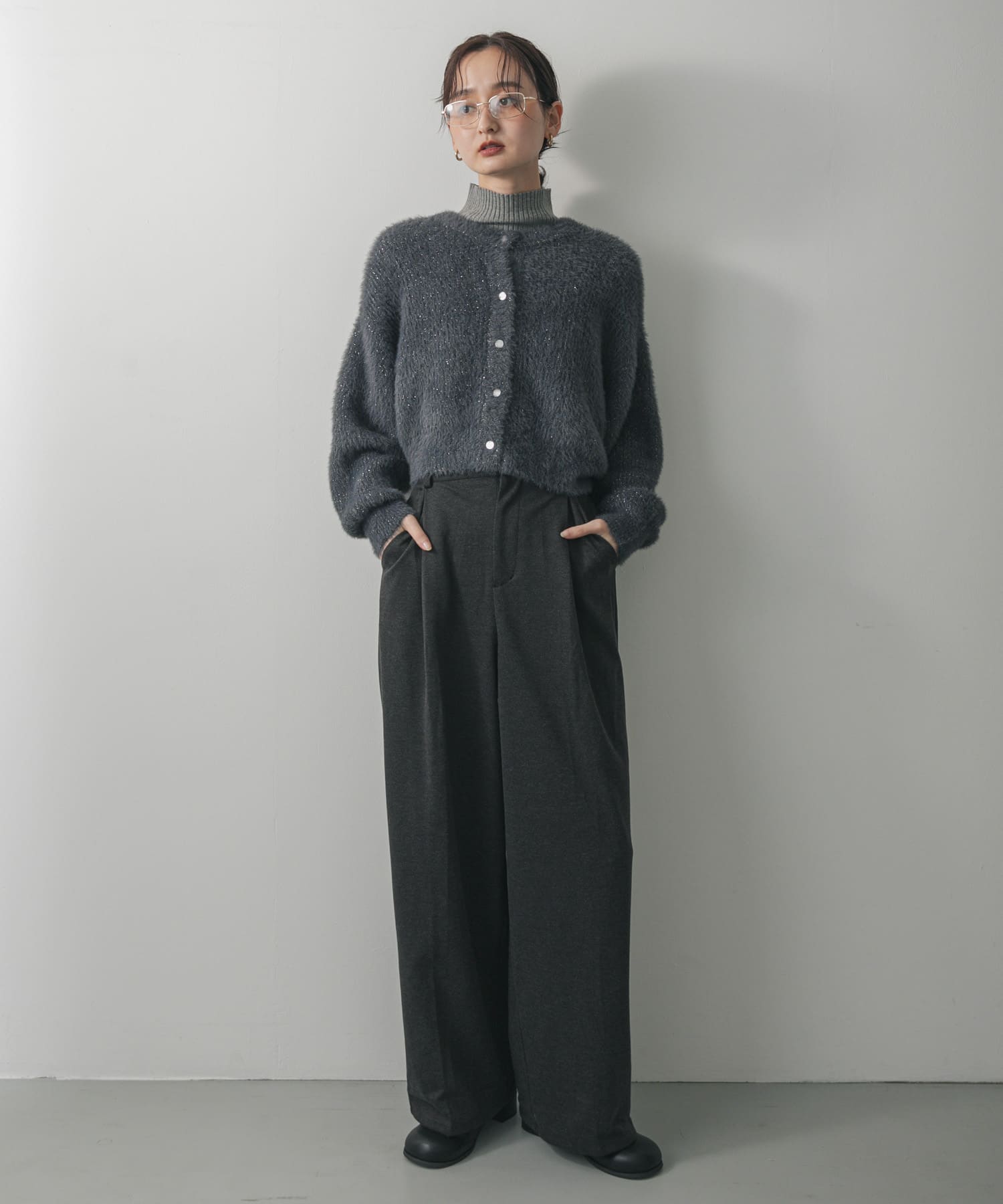 身長：169cm サイズ：one