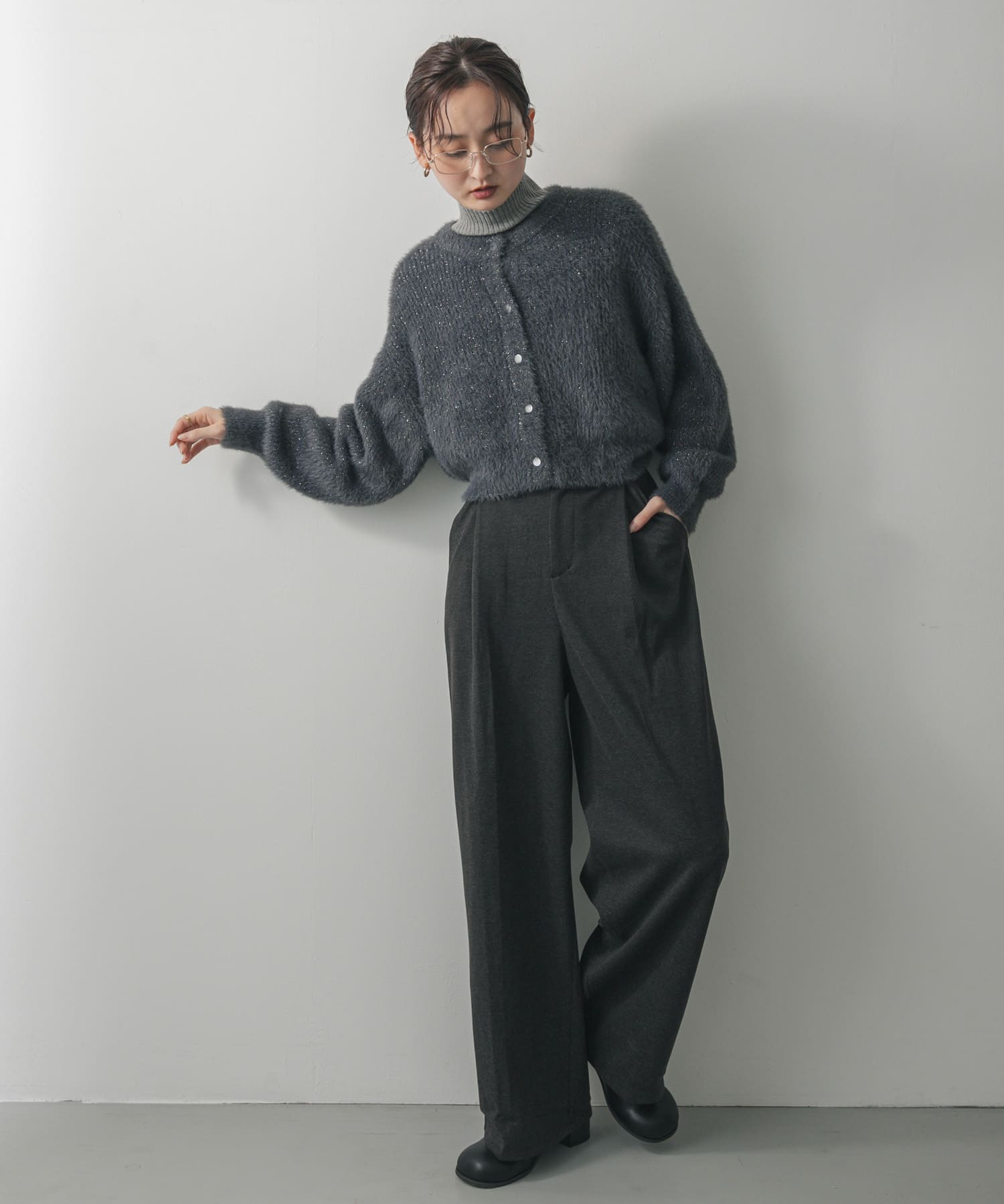 身長：169cm サイズ：one