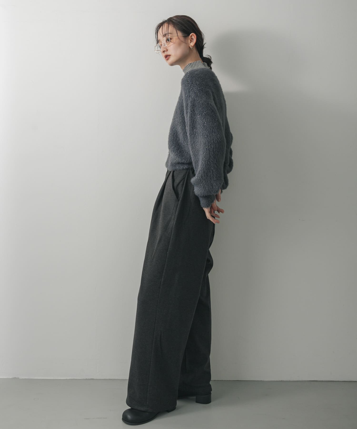 身長：169cm サイズ：one