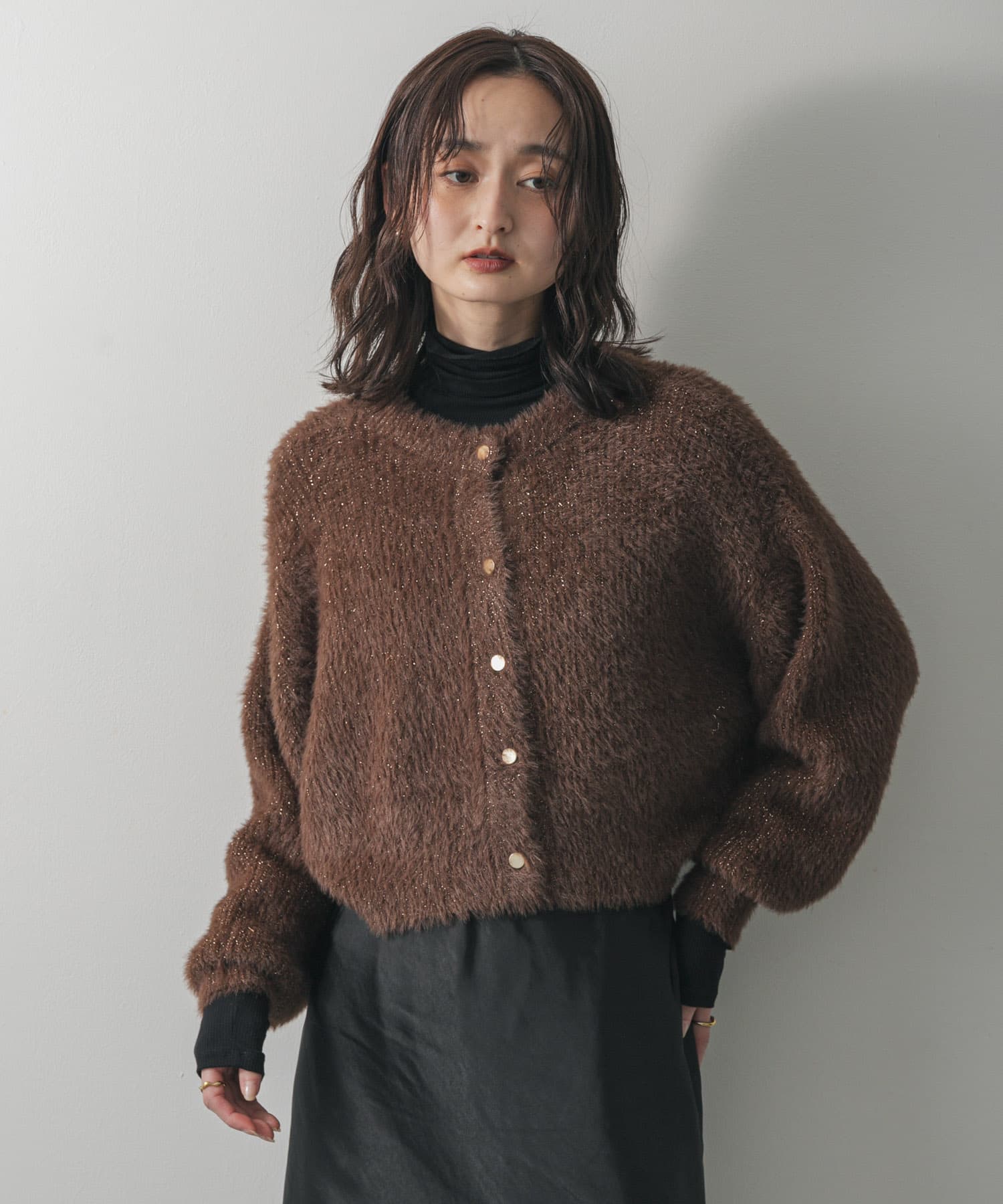 身長：169cm サイズ：one