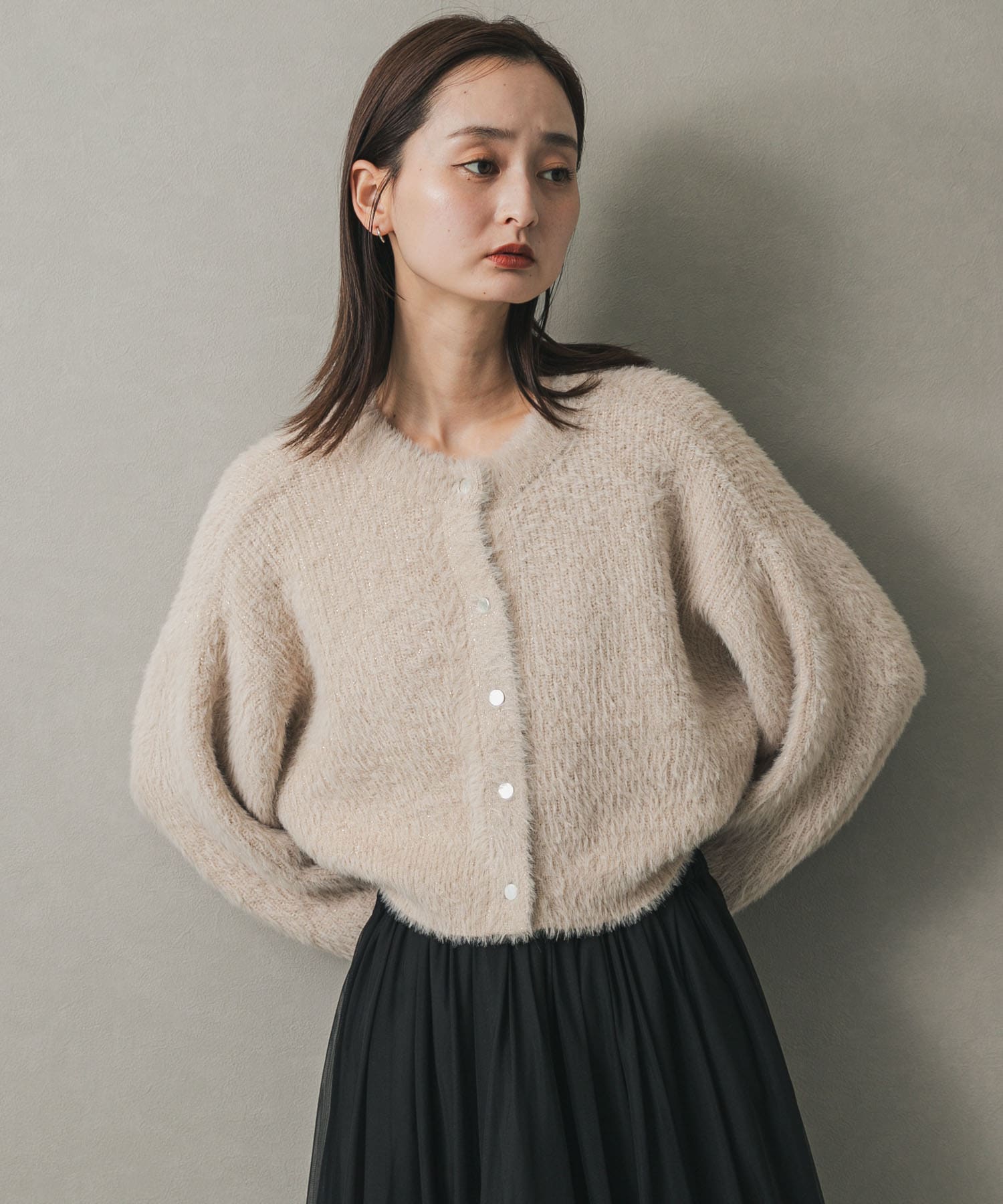 身長：169cm サイズ：one