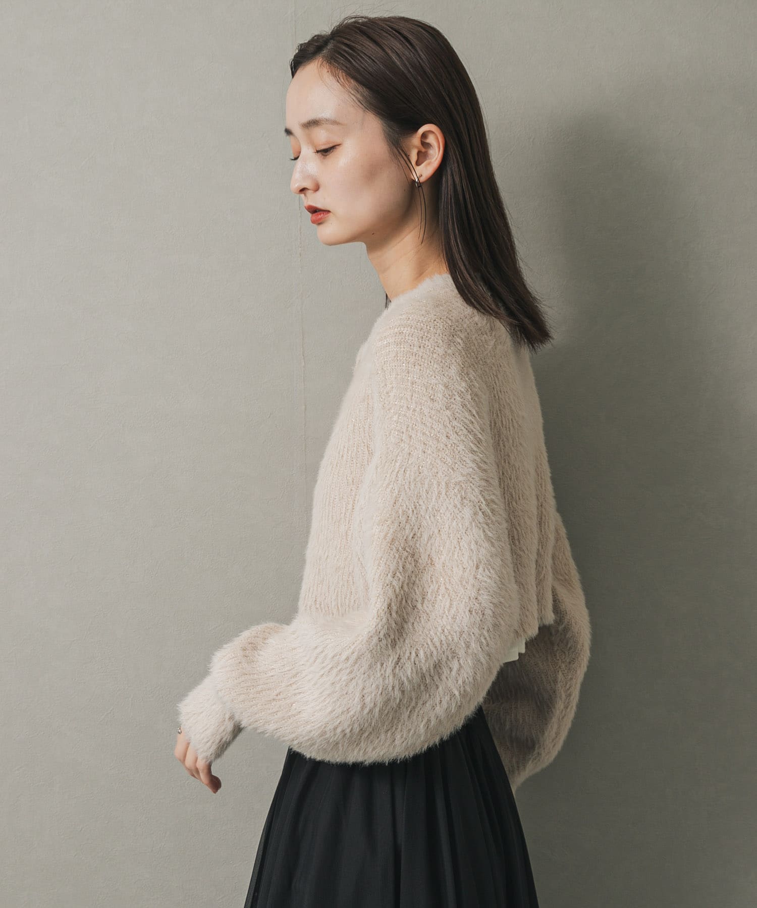 身長：169cm サイズ：one