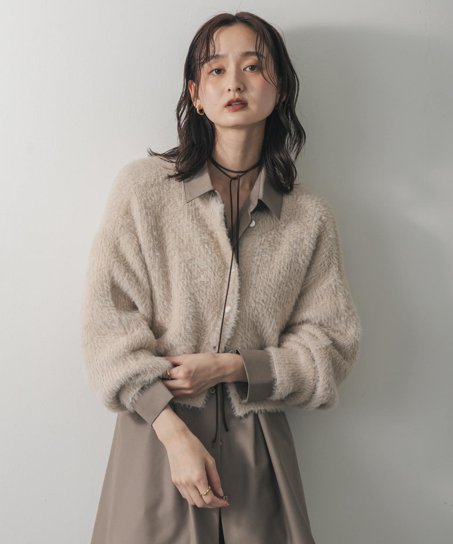 身長：169cm サイズ：one