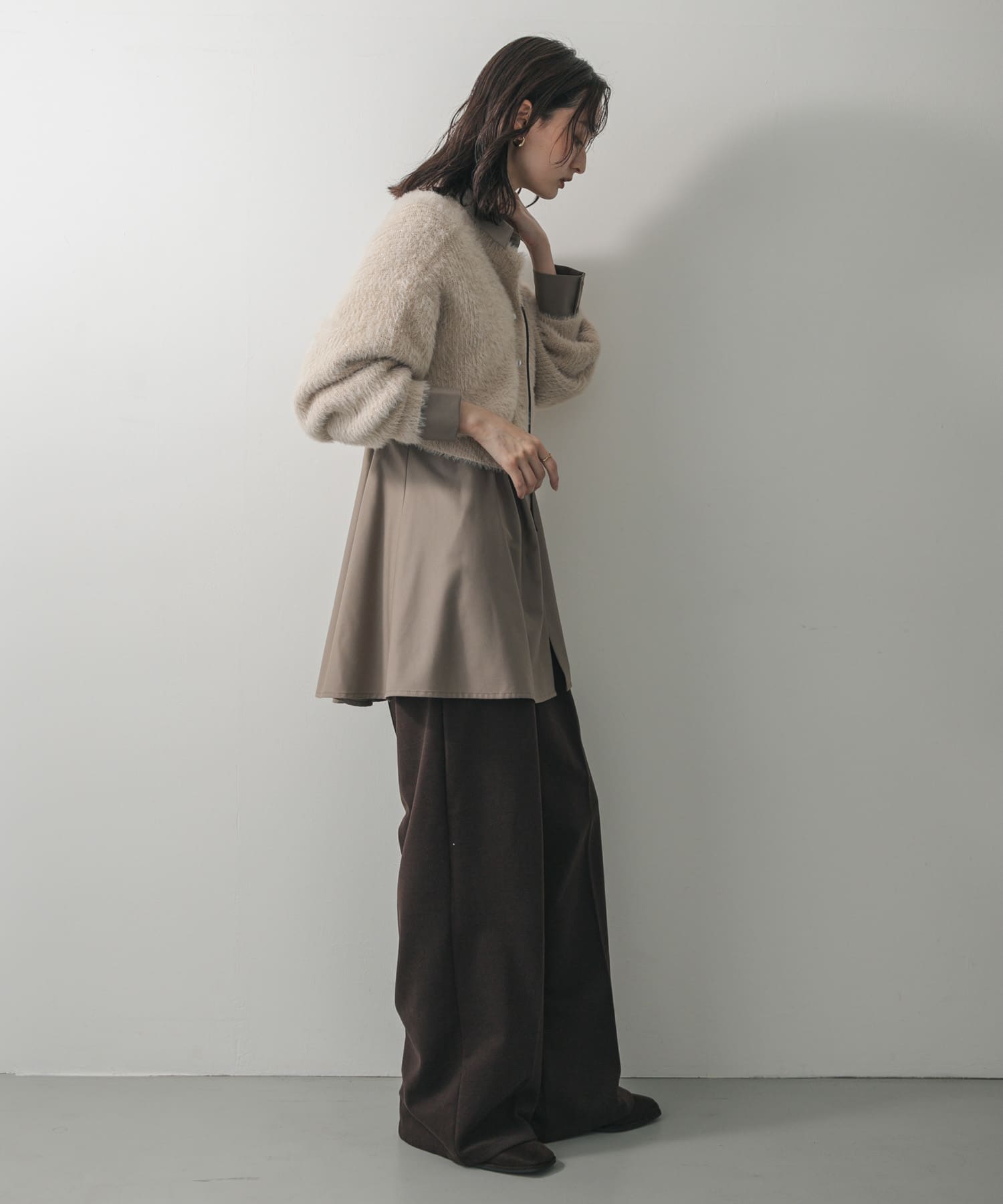 身長：169cm サイズ：one