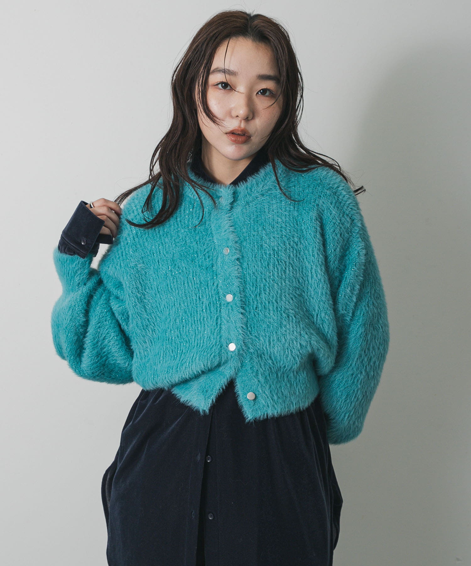 身長：158cm サイズ：one