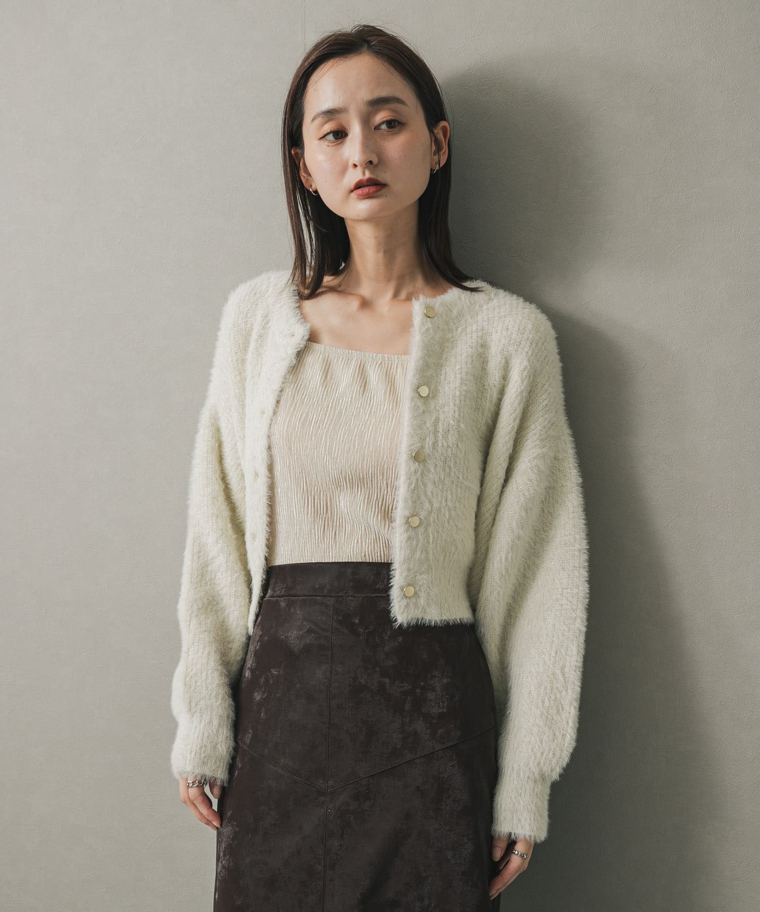 身長：169cm サイズ：one