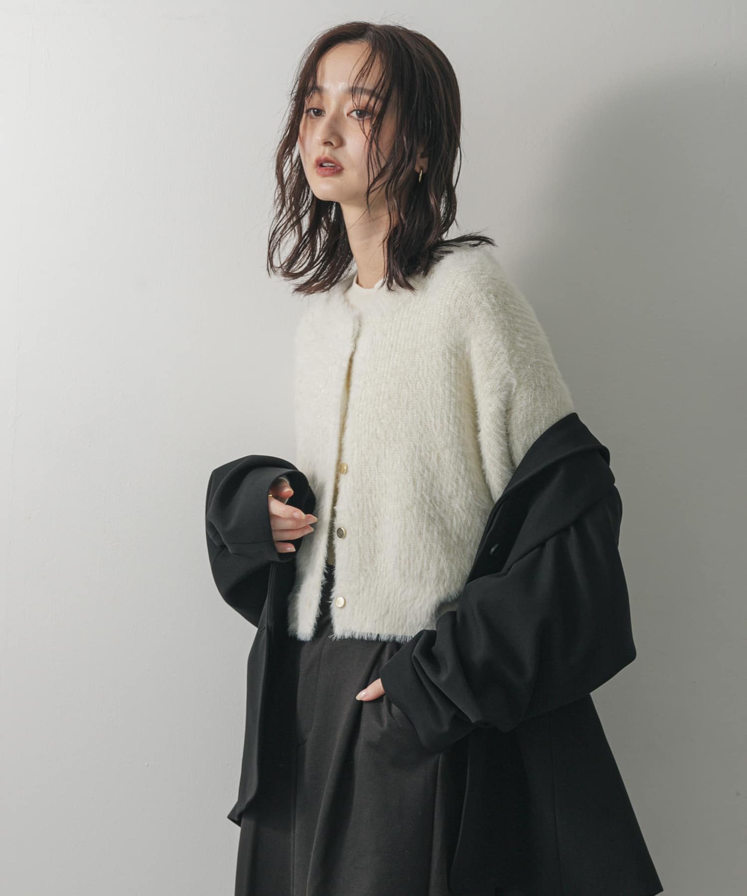 身長：169cm サイズ：one