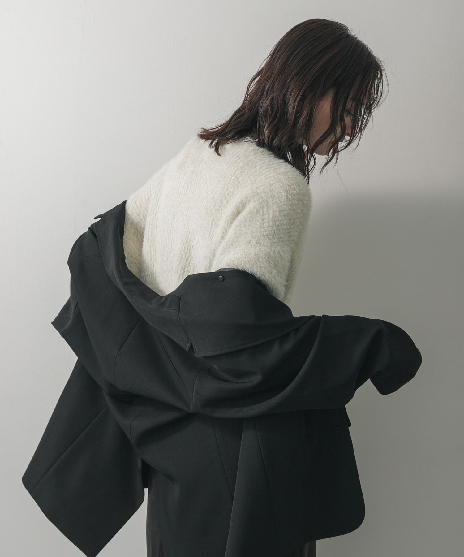 身長：169cm サイズ：one