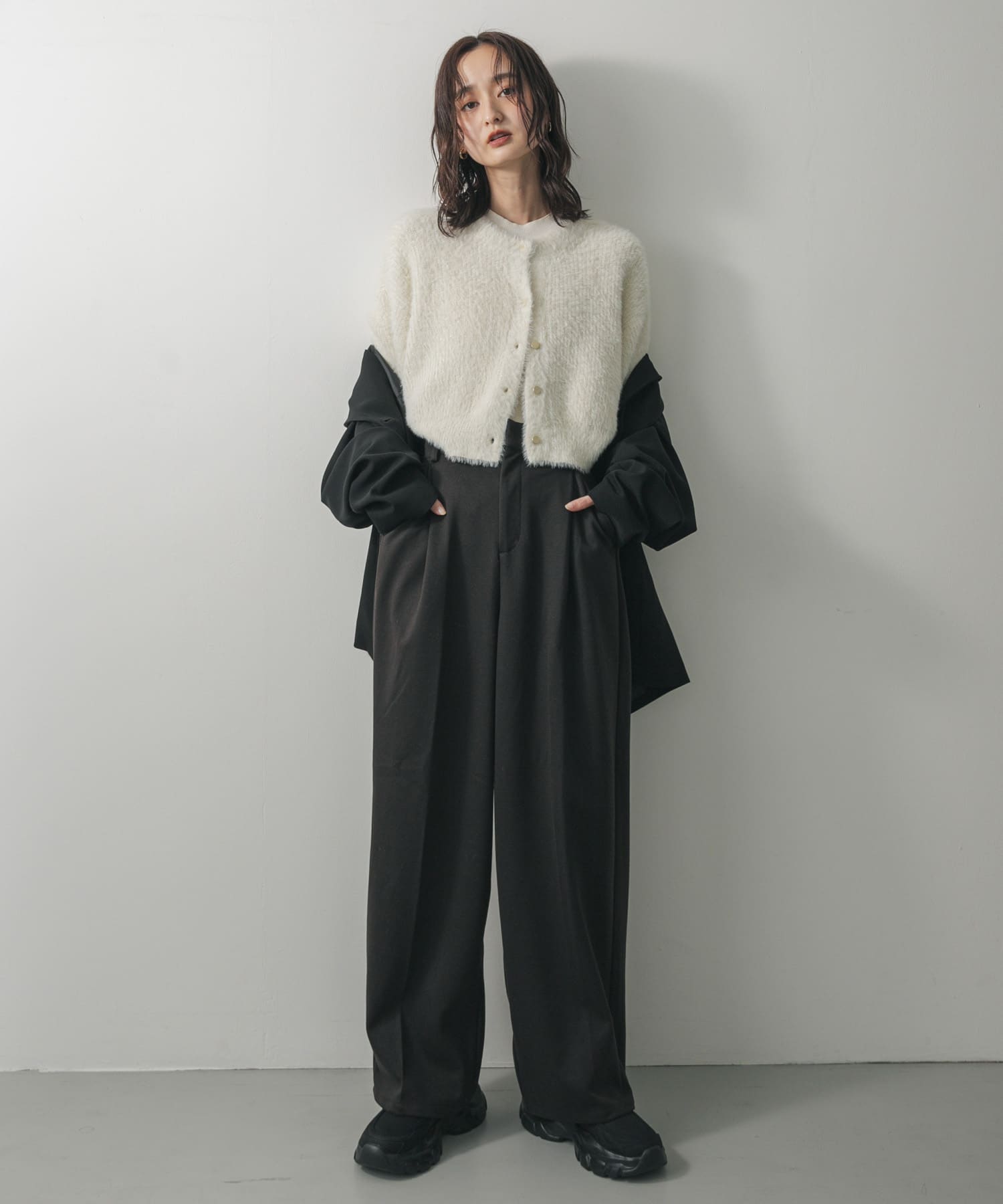 身長：169cm サイズ：one