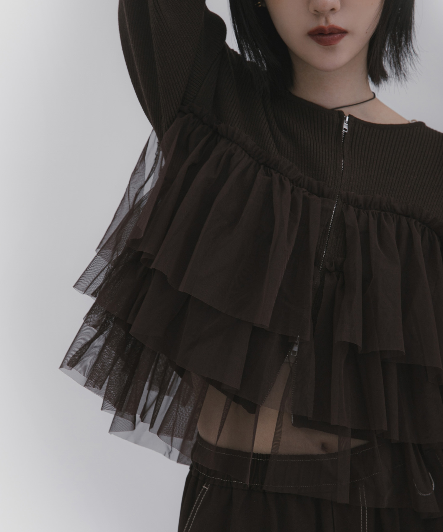 身長：162cm サイズ：one