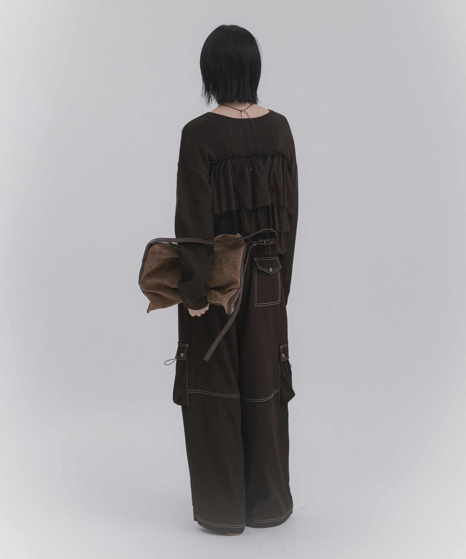 身長：162cm サイズ：one