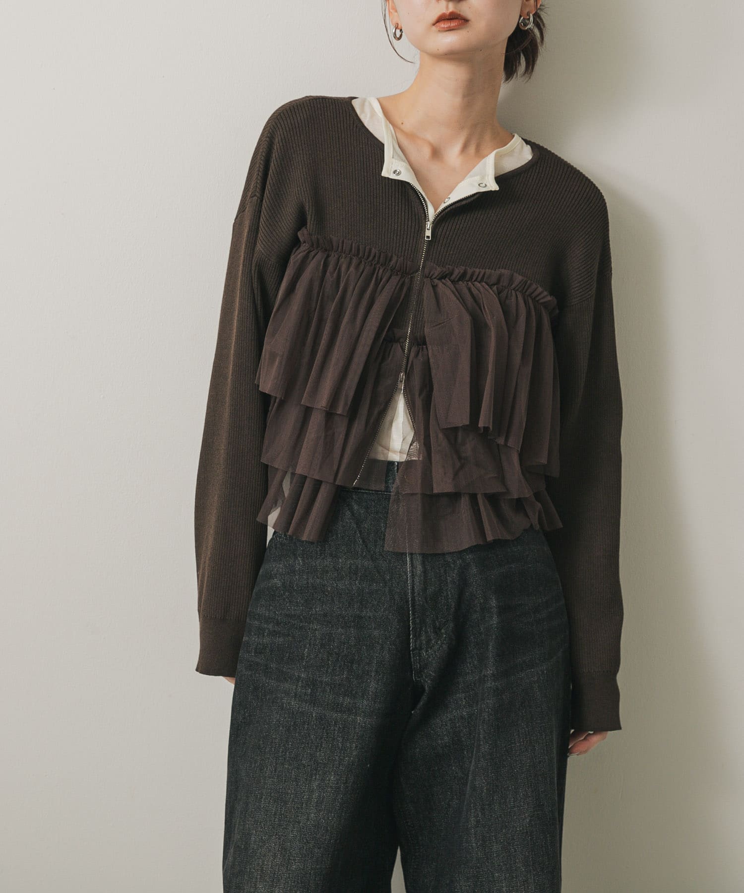 身長：169cm サイズ：one