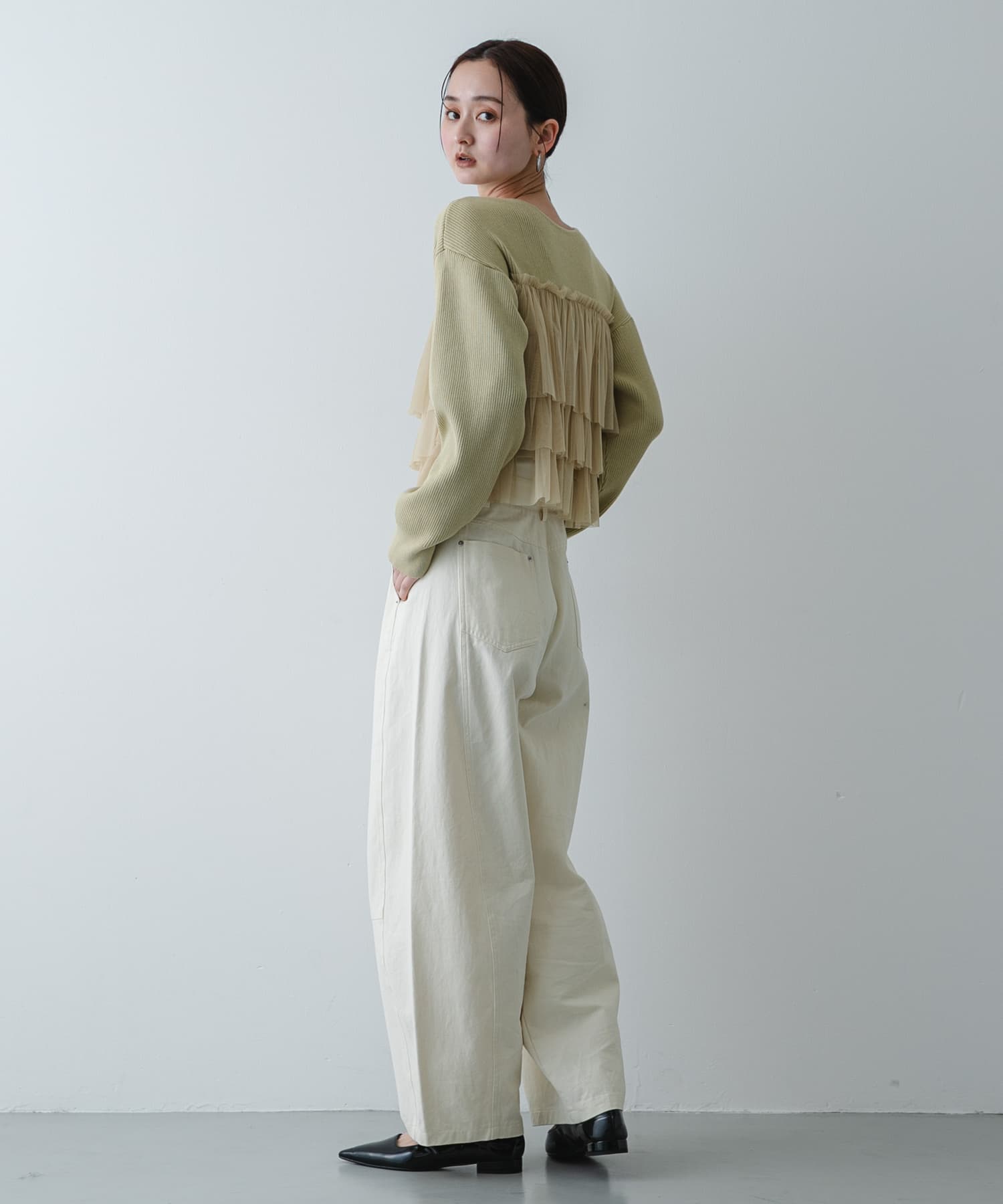 身長：169cm サイズ：one