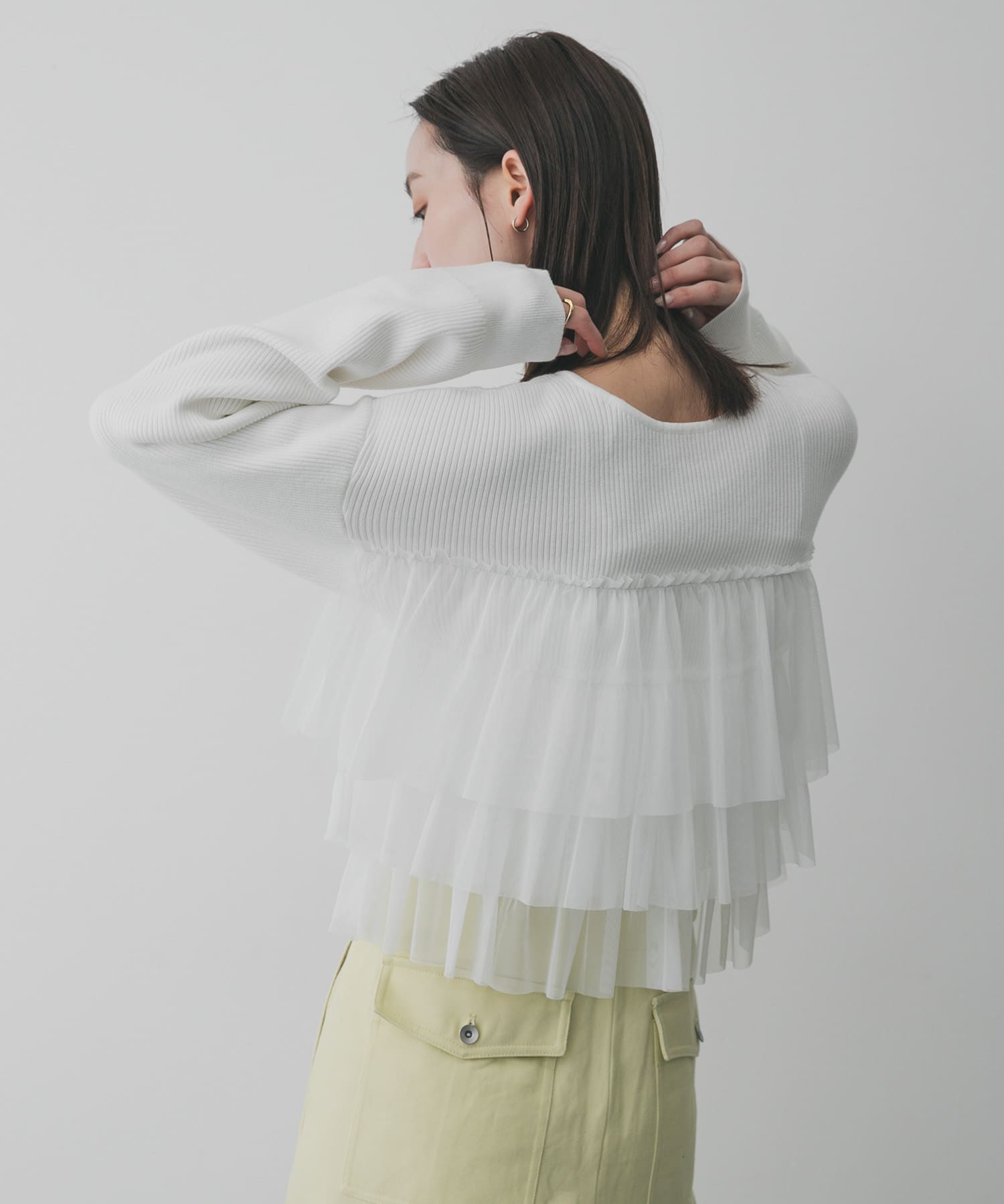 身長：169cm サイズ：one