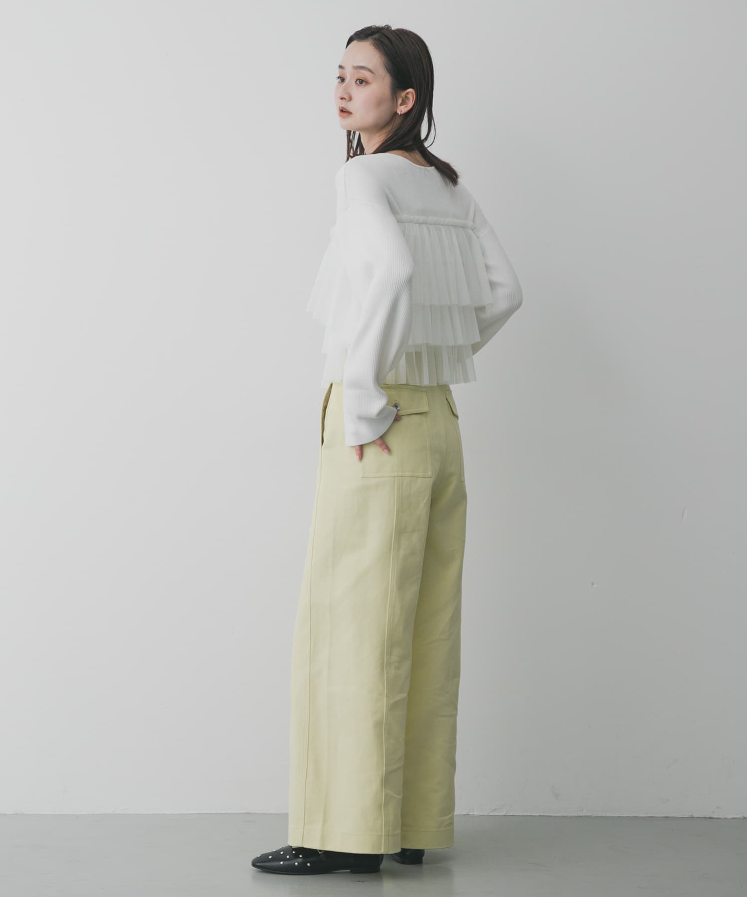 身長：169cm サイズ：one