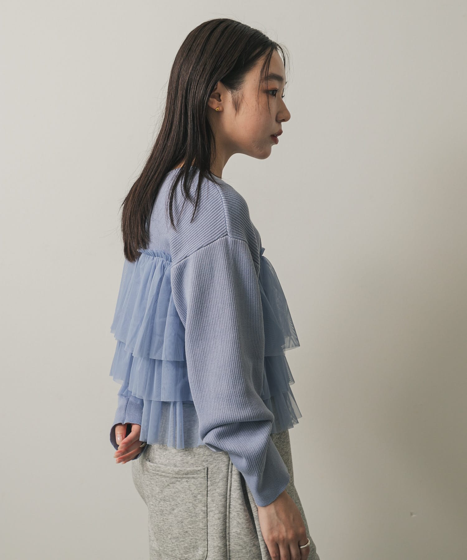 身長：158cm サイズ：one