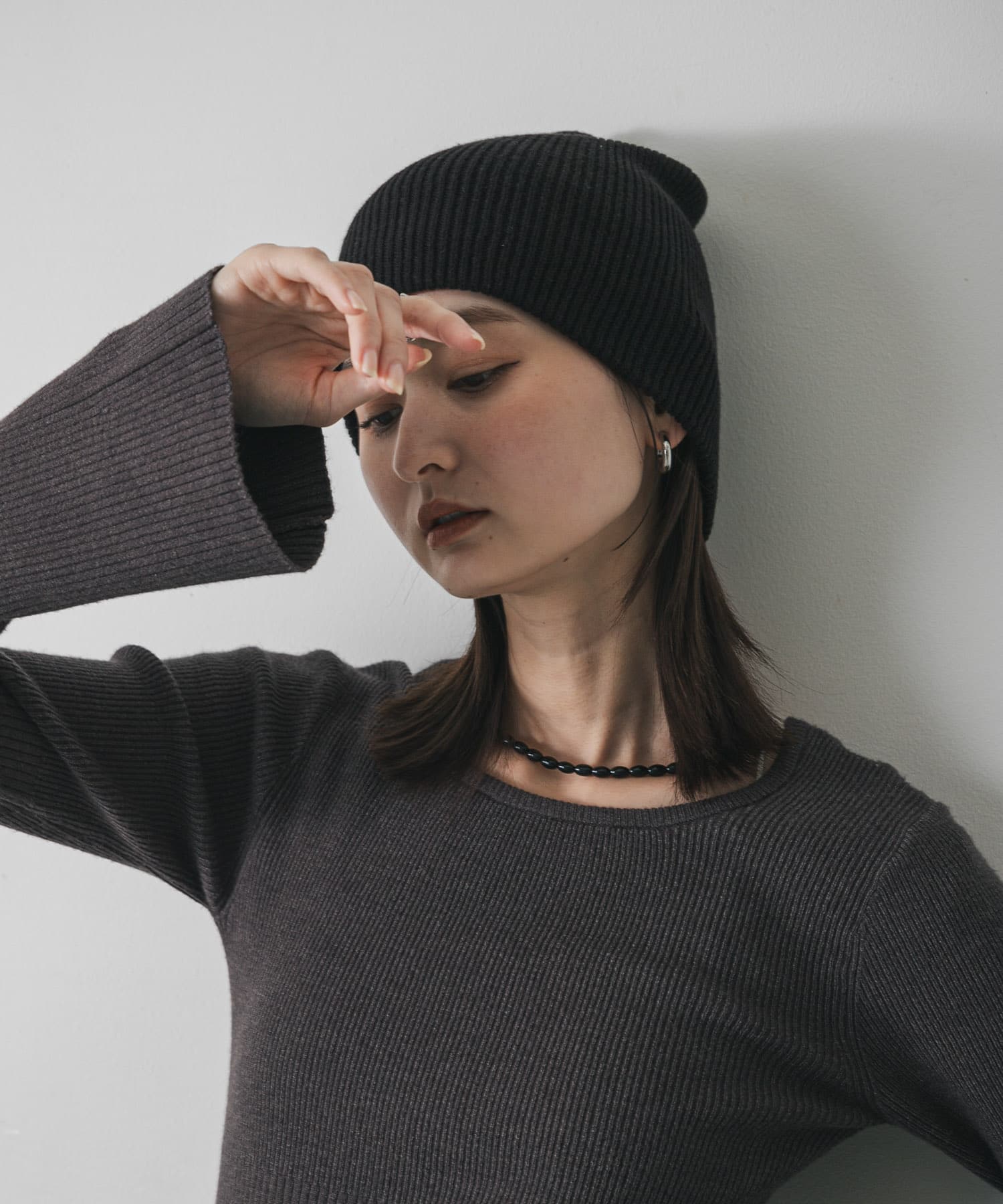 身長：169cm サイズ：one