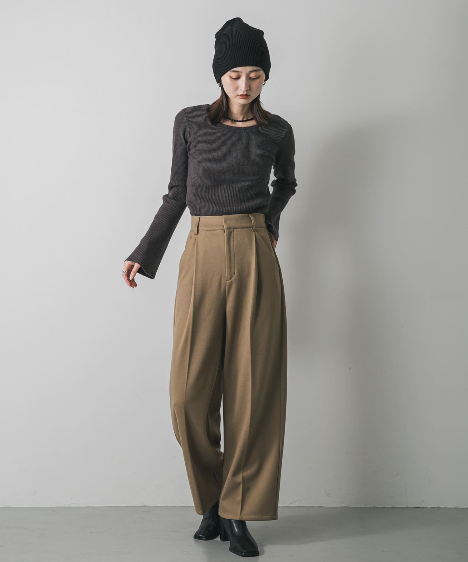 身長：169cm サイズ：one