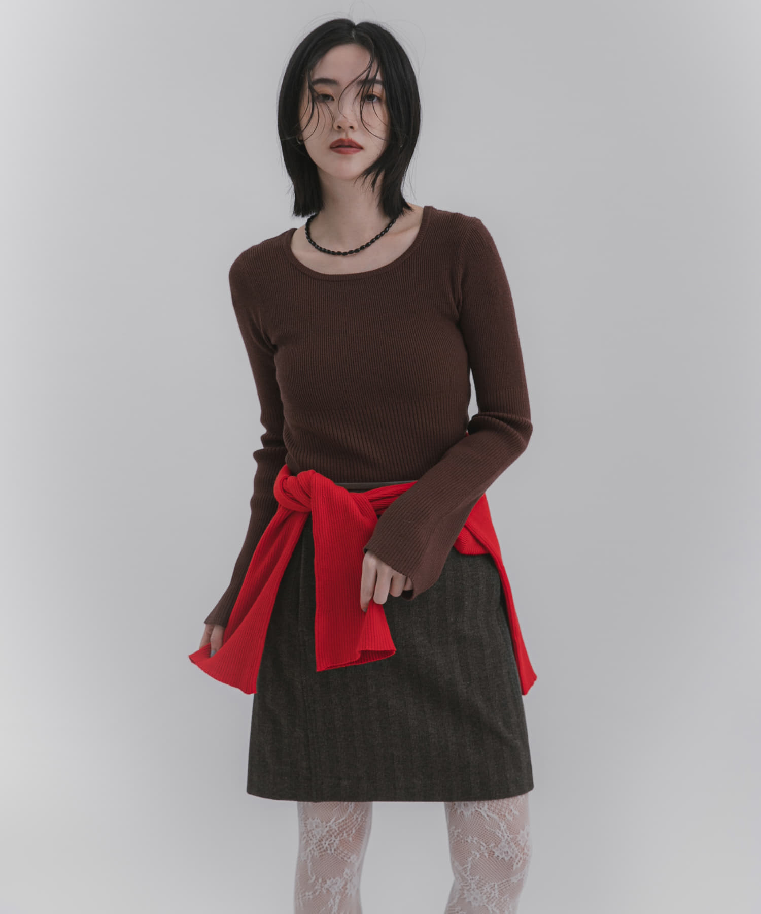 身長：162cm サイズ：one