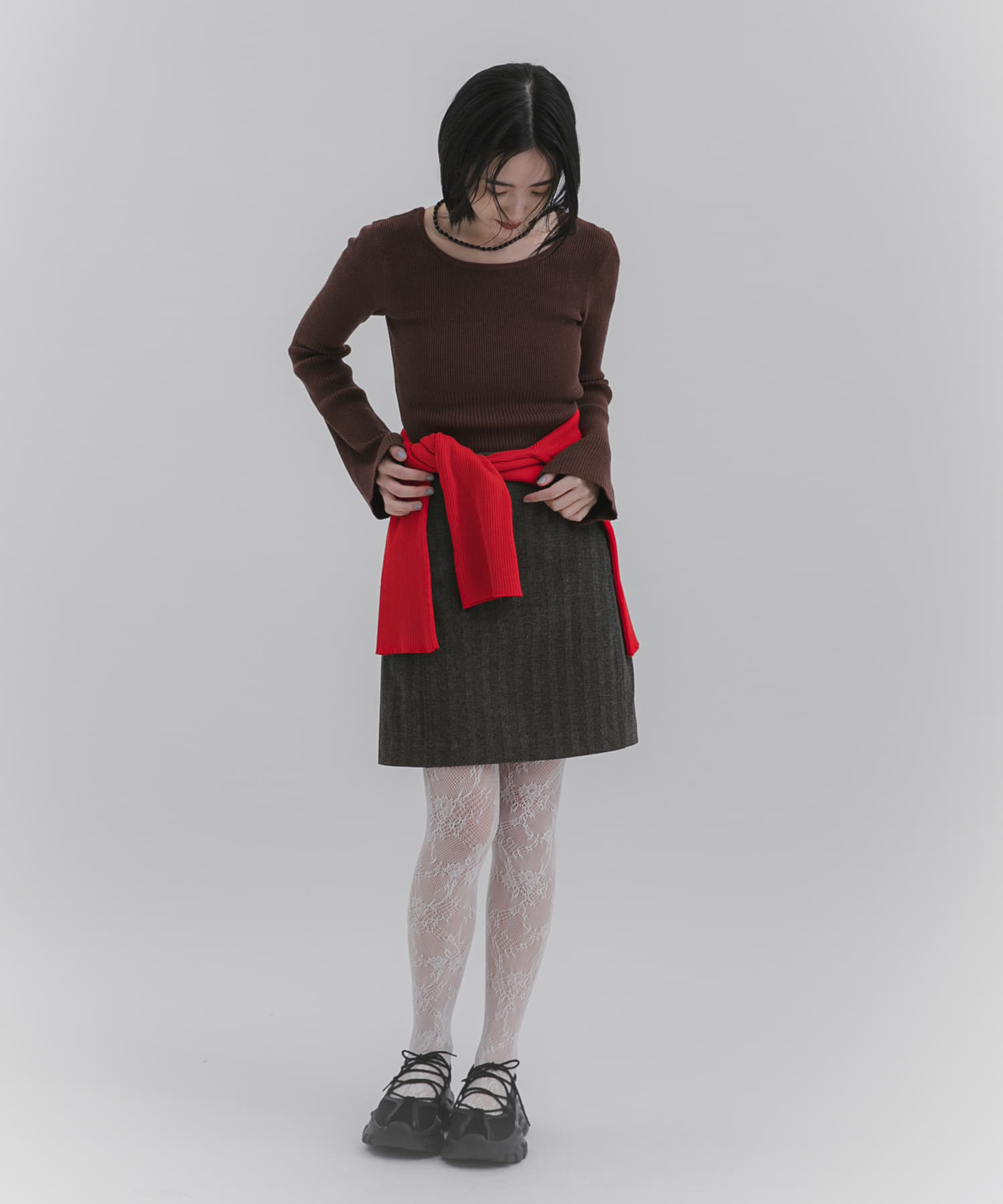 身長：162cm サイズ：one