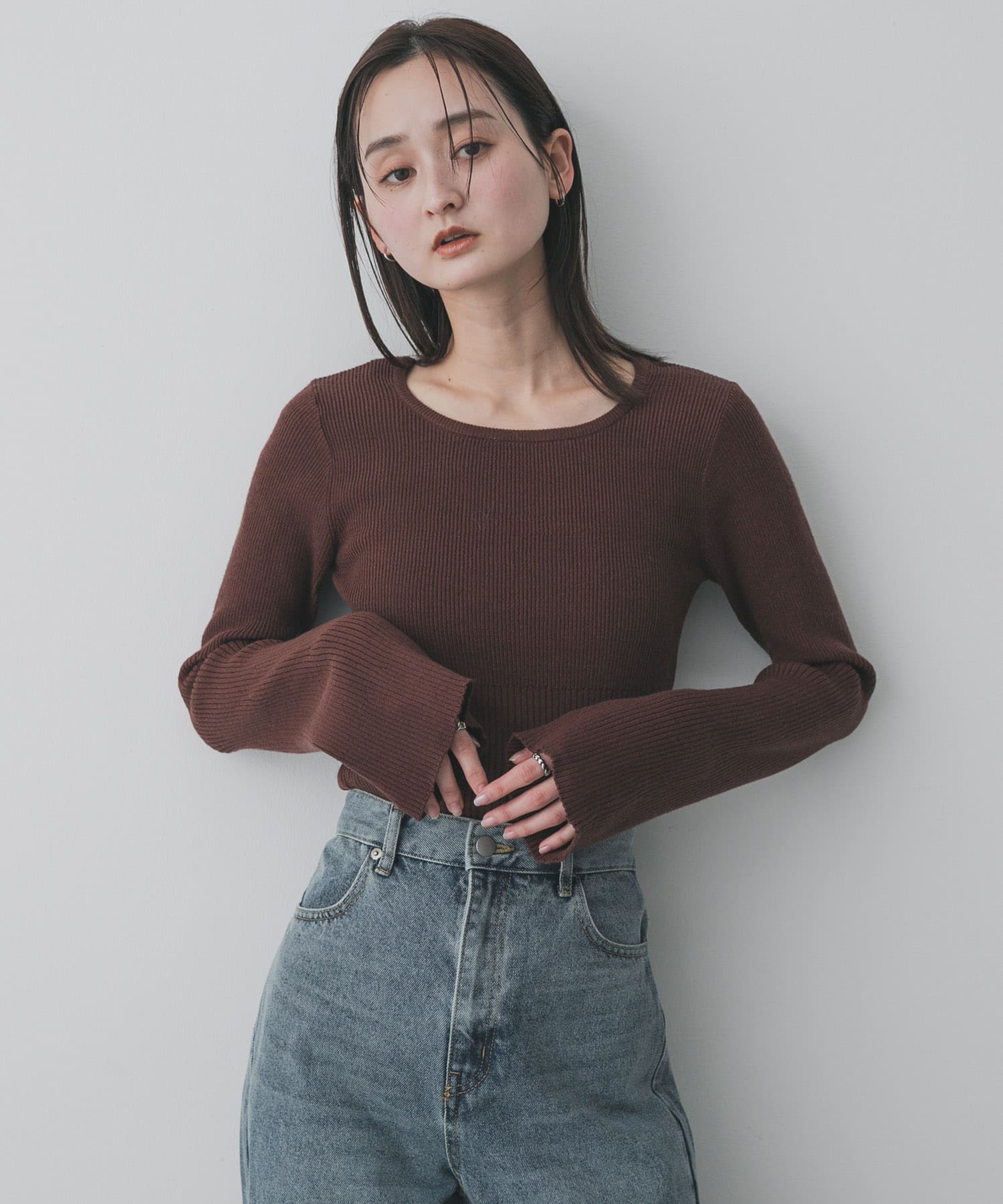 身長：169cm サイズ：one