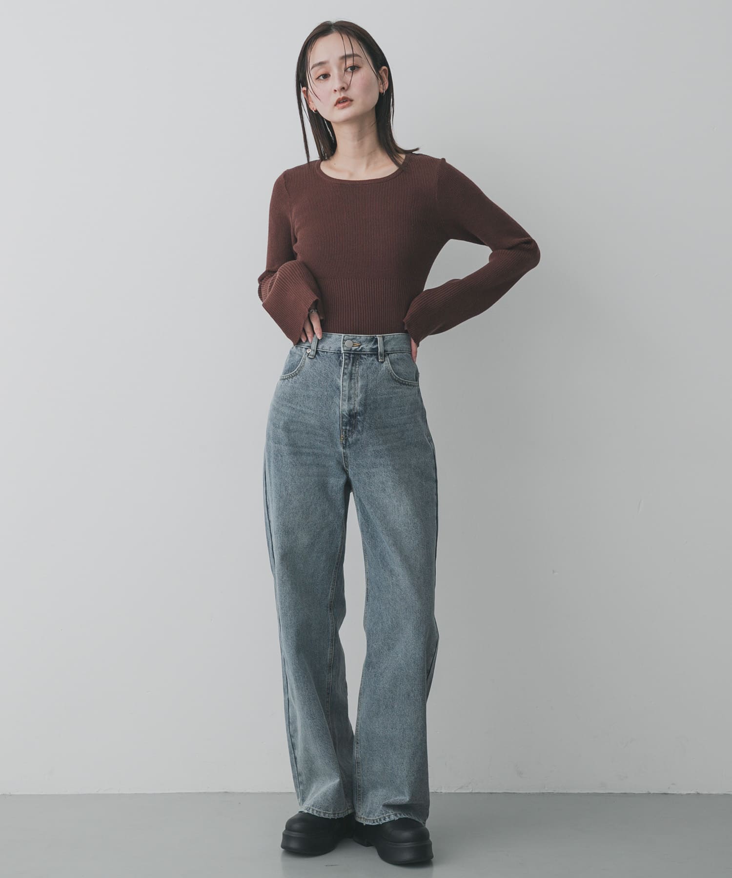 身長：169cm サイズ：one